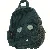 Grøn børne rygsæk (str. 35x30 cm)