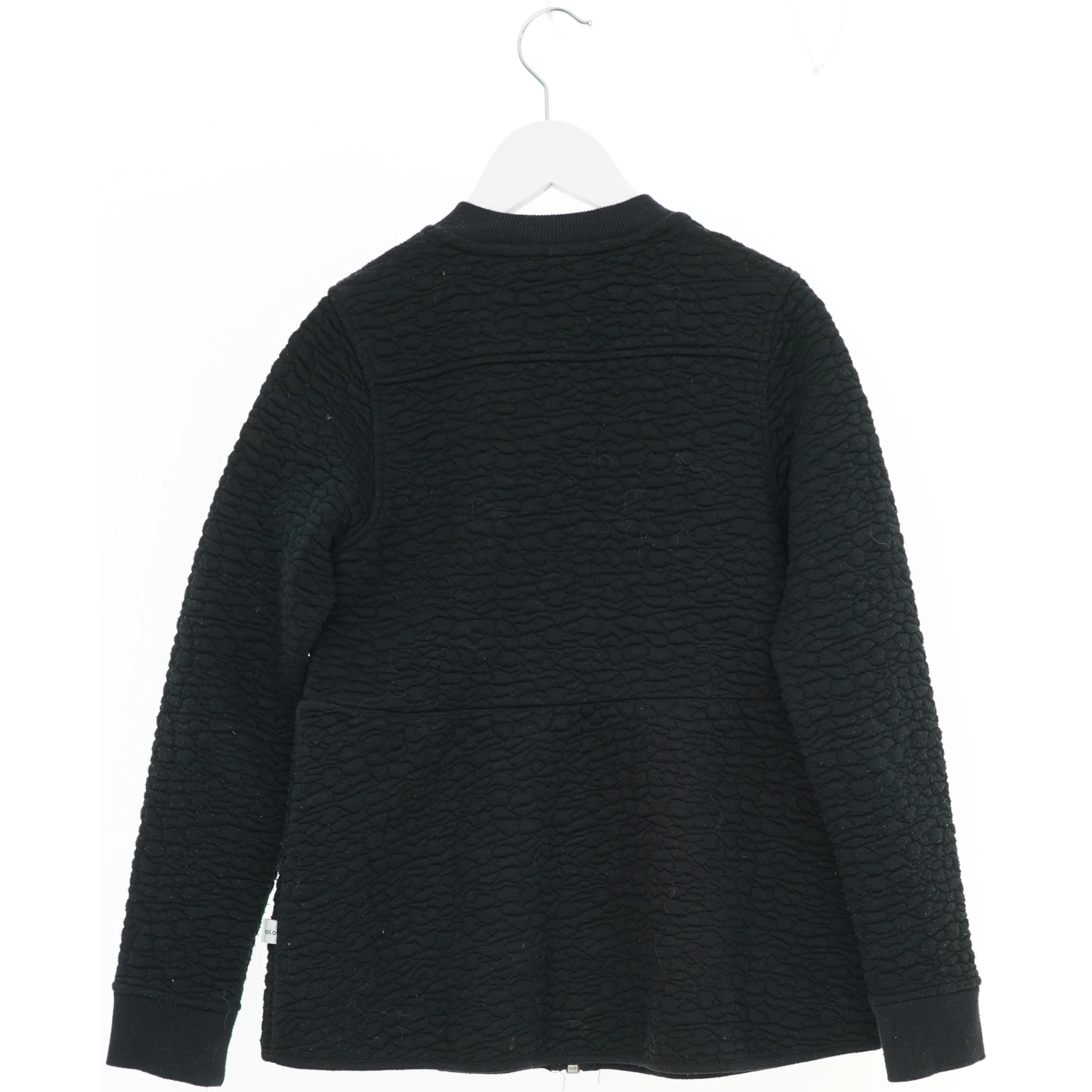 Sort strikket jakke Fra Molo med lynlås fra Molo (str. 152)