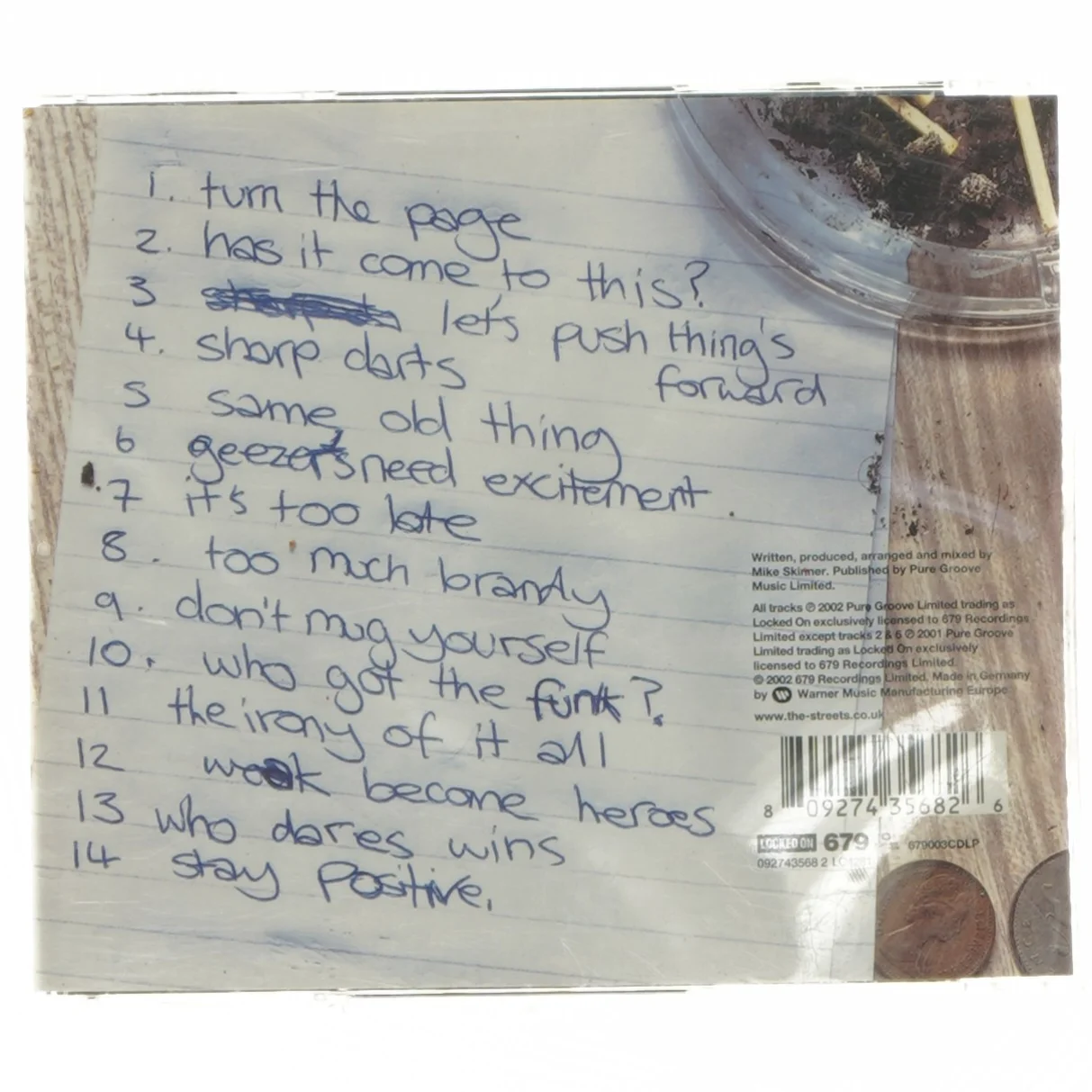 CD: The Streets - Original Pirate Material (str. 12,5x14 cm)