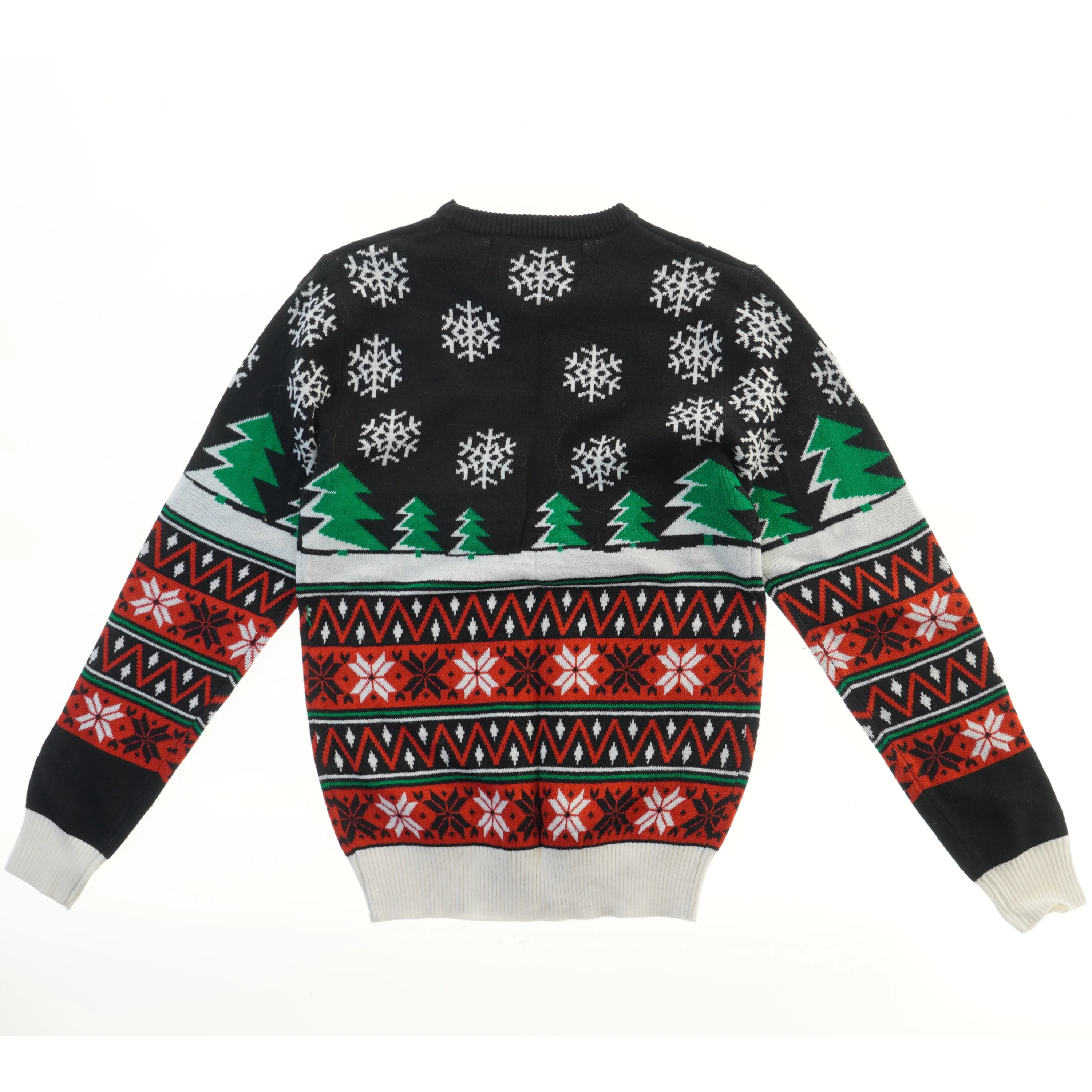 Julesweater med julemand og snefnug (str. 164)