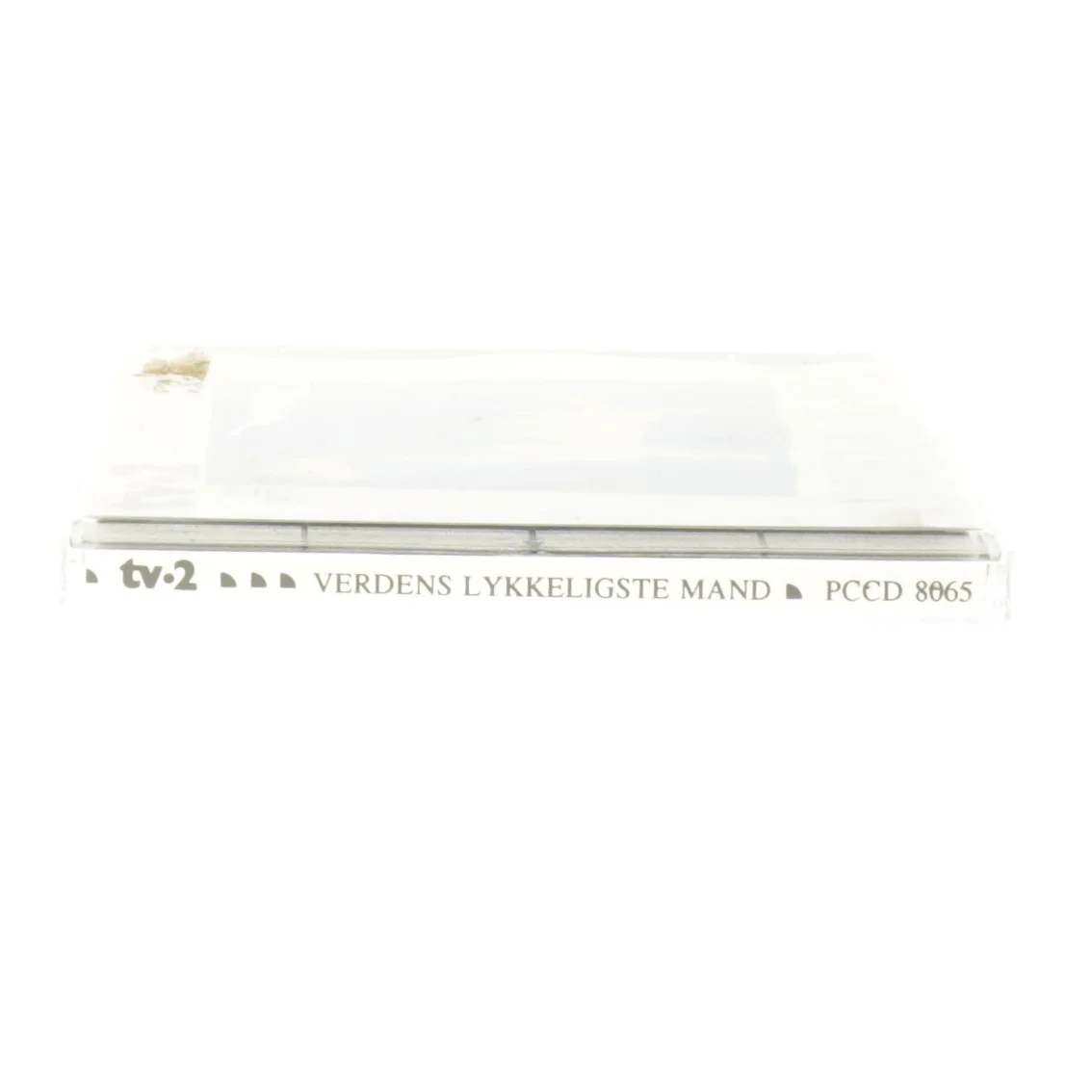 TV-2 album 'Verdens Lykkeligste Mand' CD (str. 12,5x14 cm)