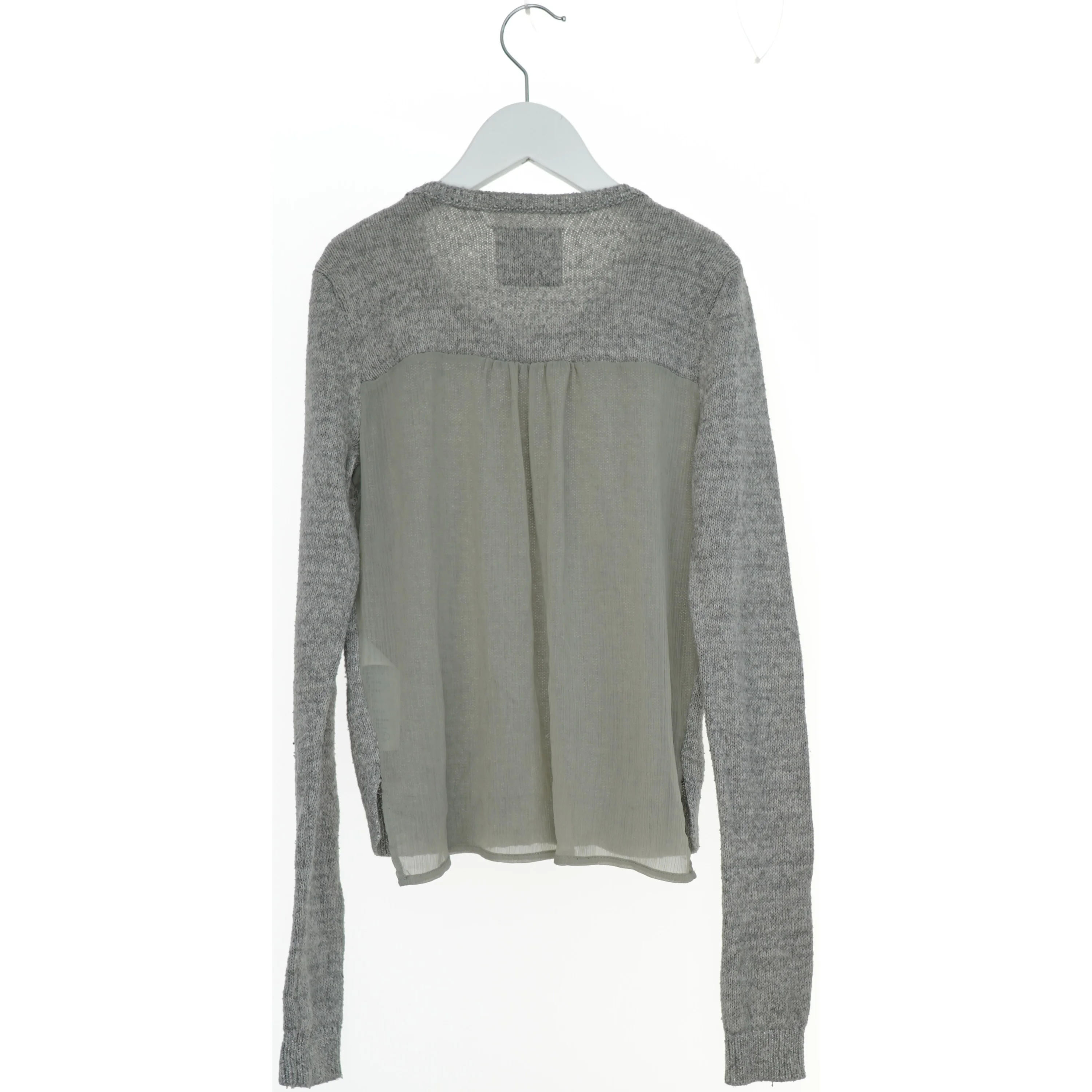 Striktrøje i grå fra Abercrombie (str. L)