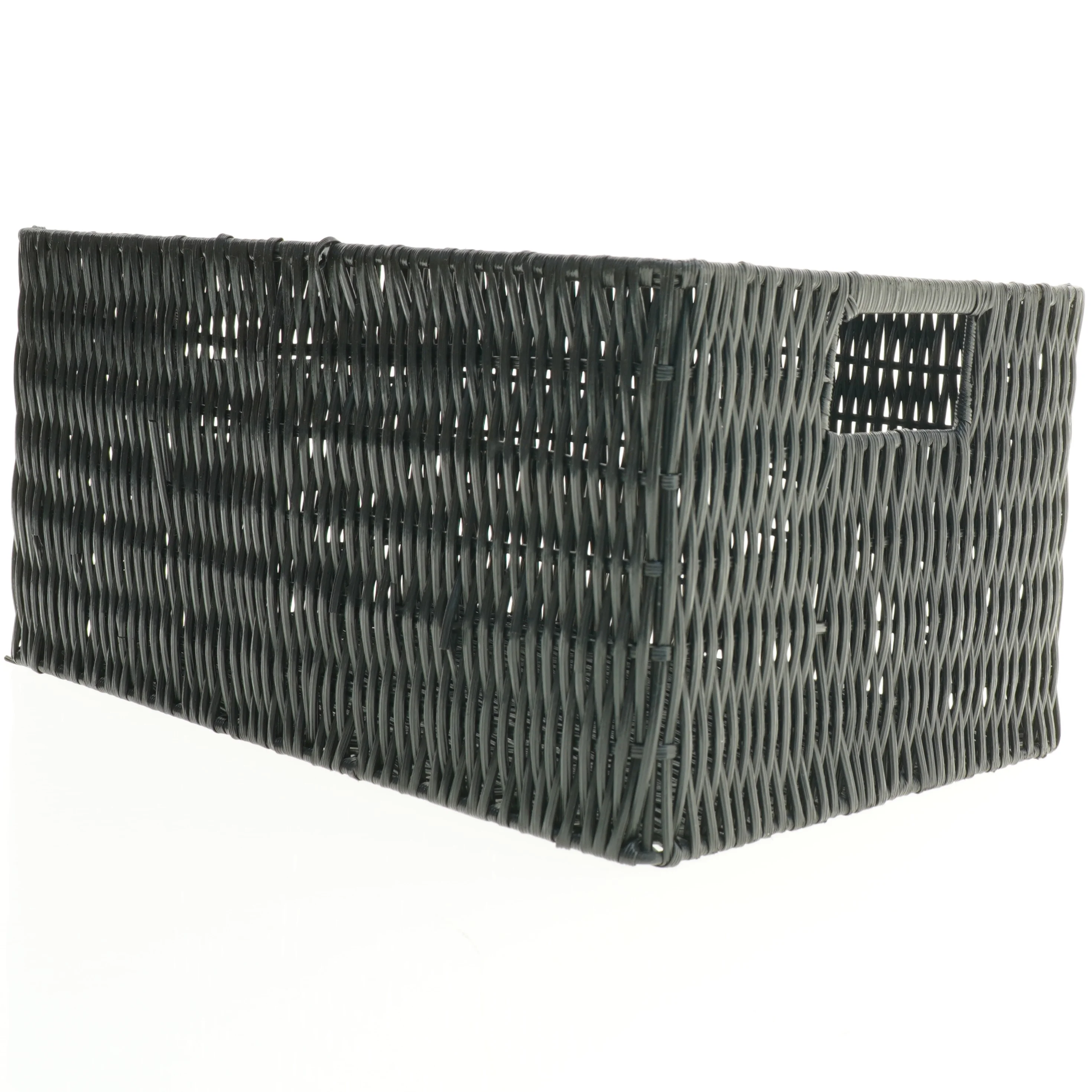 Flettet kurv (str. 36 x 24 x 18 cm)