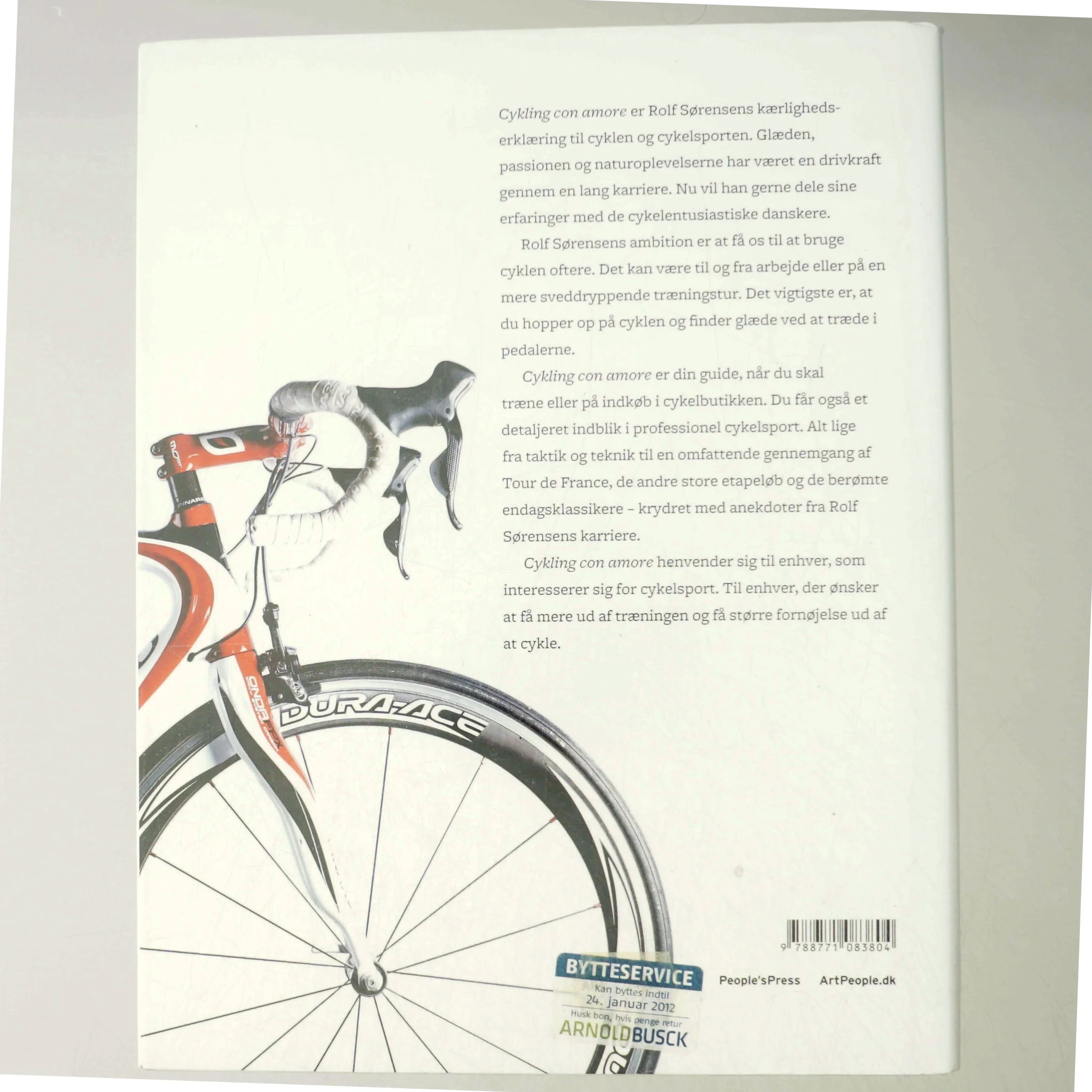 Cykling con amore af Rolf Sørensen (f. 1965) (Bog)