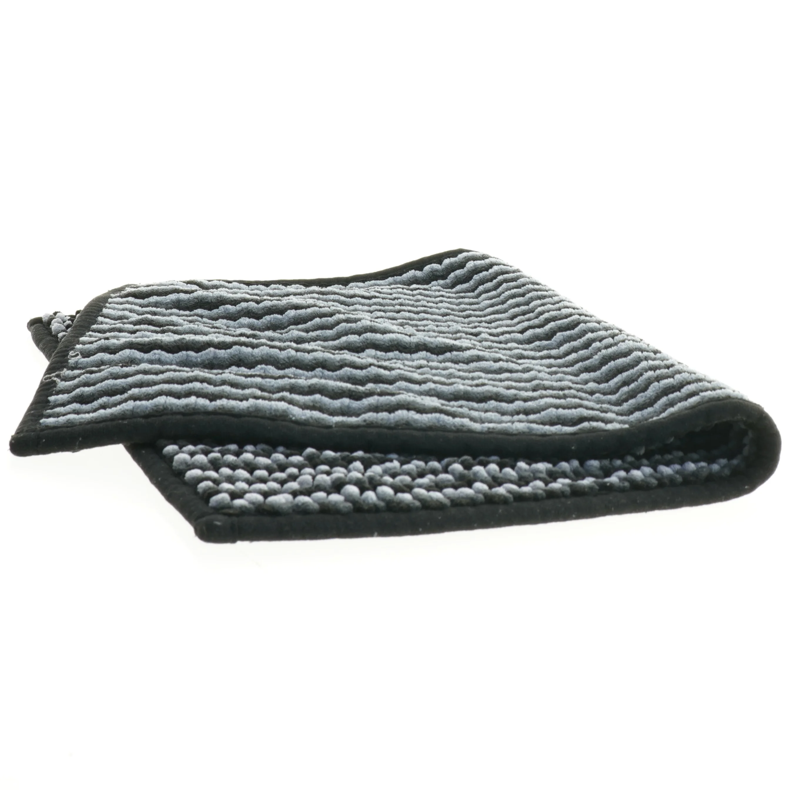 Grå bomuldstæppe (str. 59 x 40 cm)