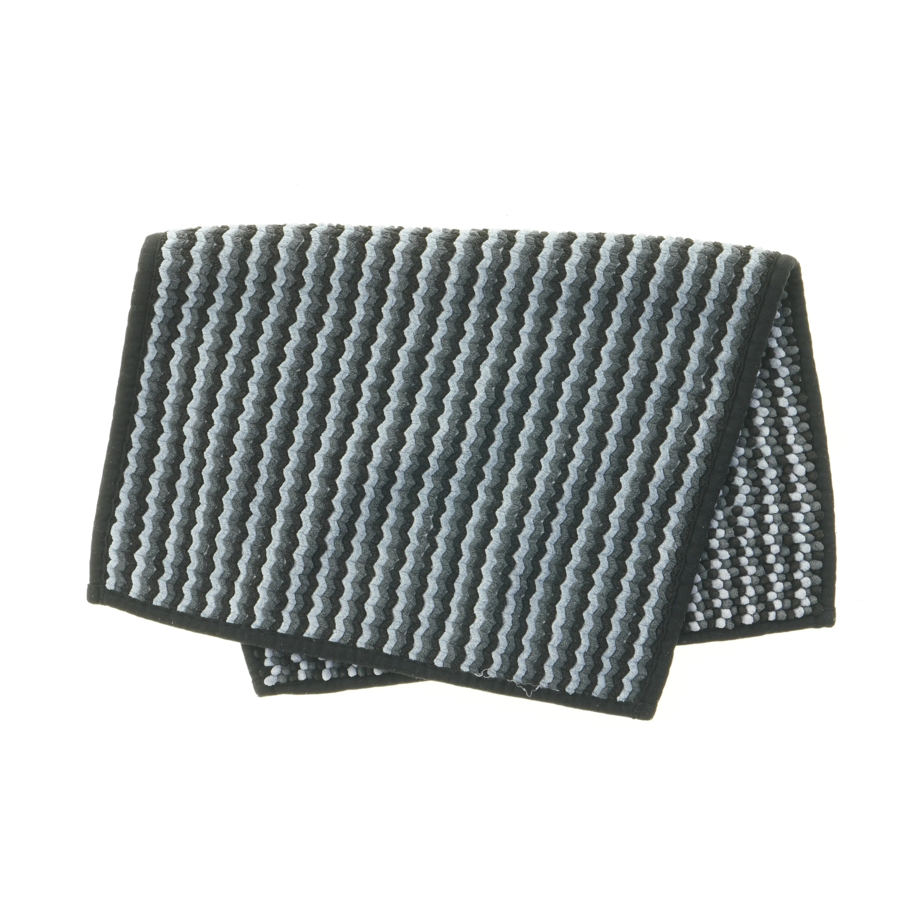 Grå bomuldstæppe (str. 59 x 40 cm)