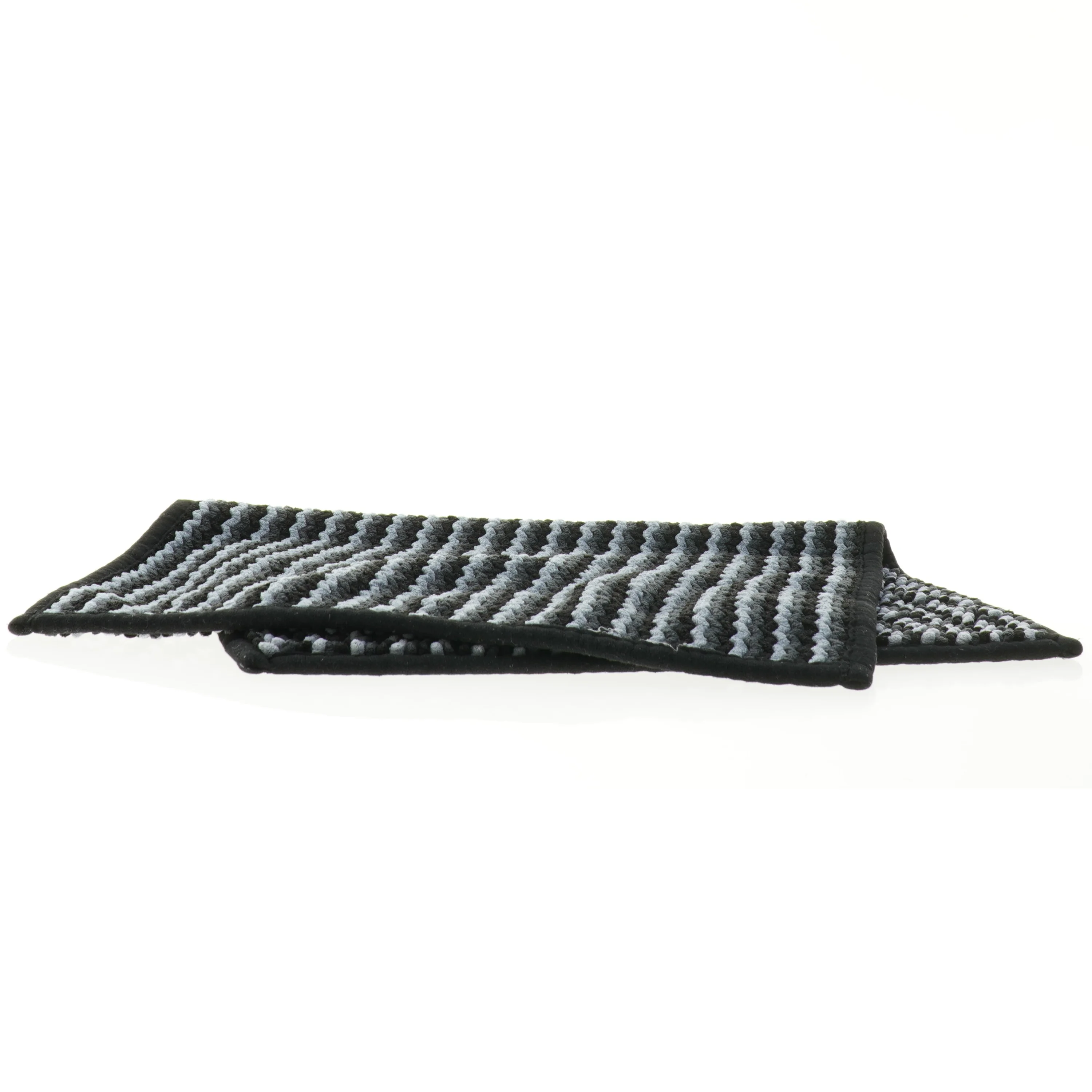 Grå bomuldstæppe (str. 59 x 40 cm)