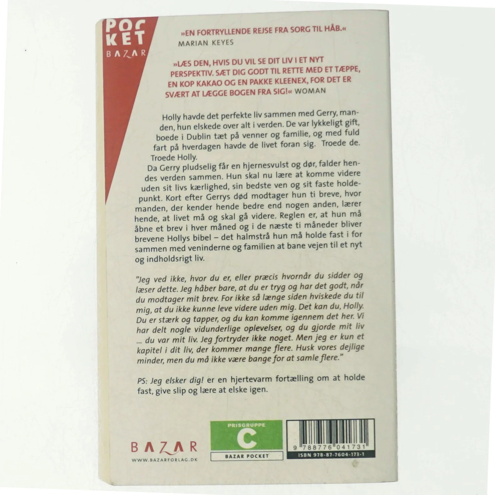 PS: jeg elsker dig : roman af Cecelia Ahern (Bog)