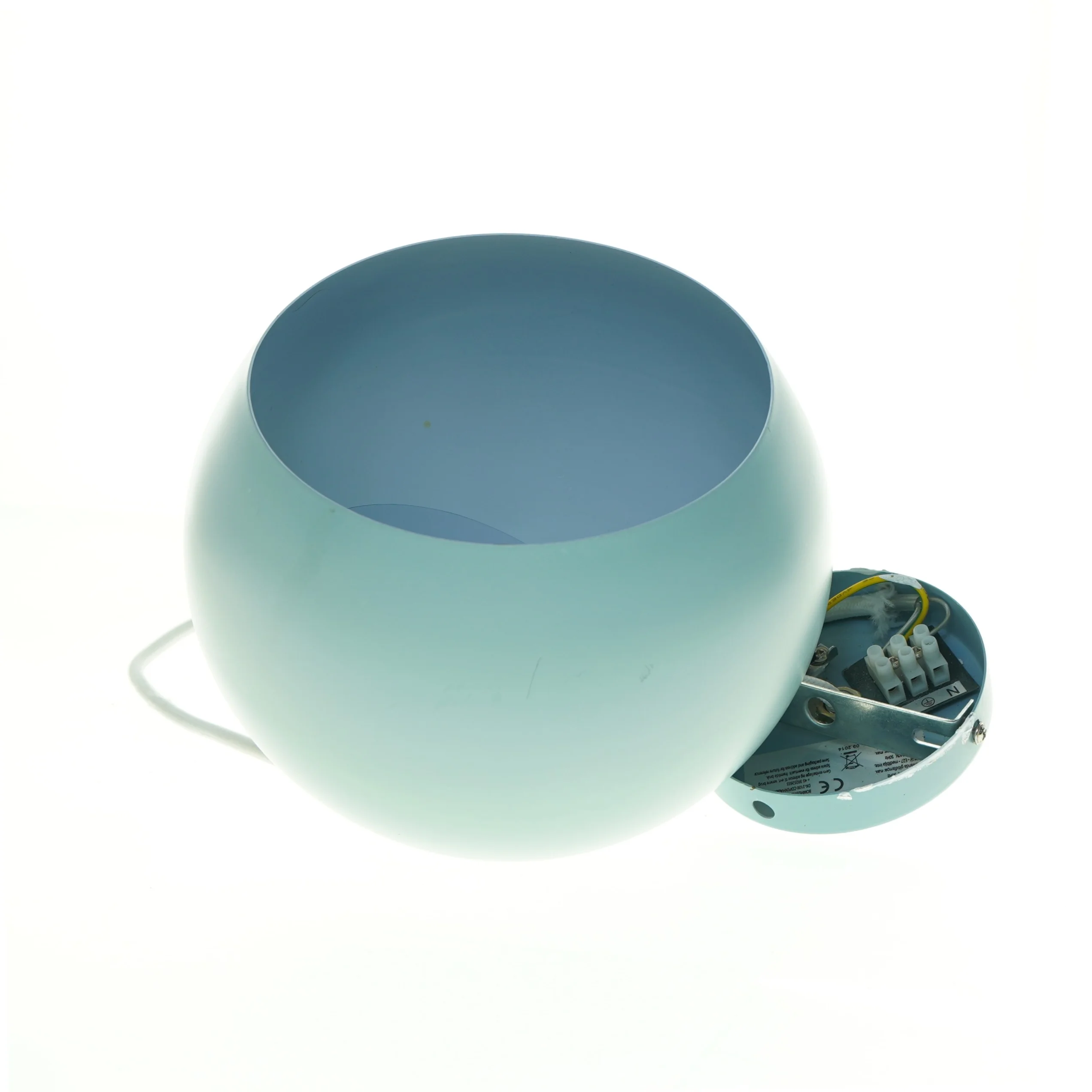 Rund loftlampe (str. 18 x 14 cm)