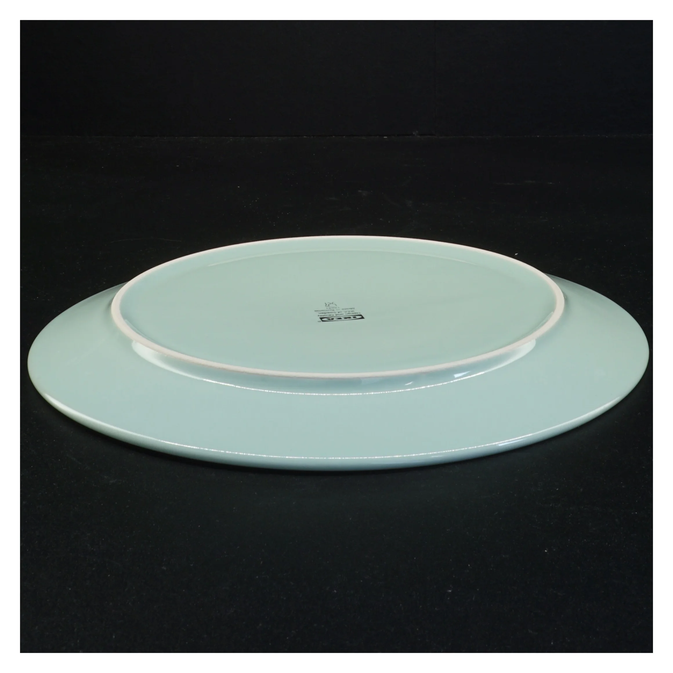 6 Porcelænstallerkener fra IKEA (str. Diameter 25 cm)