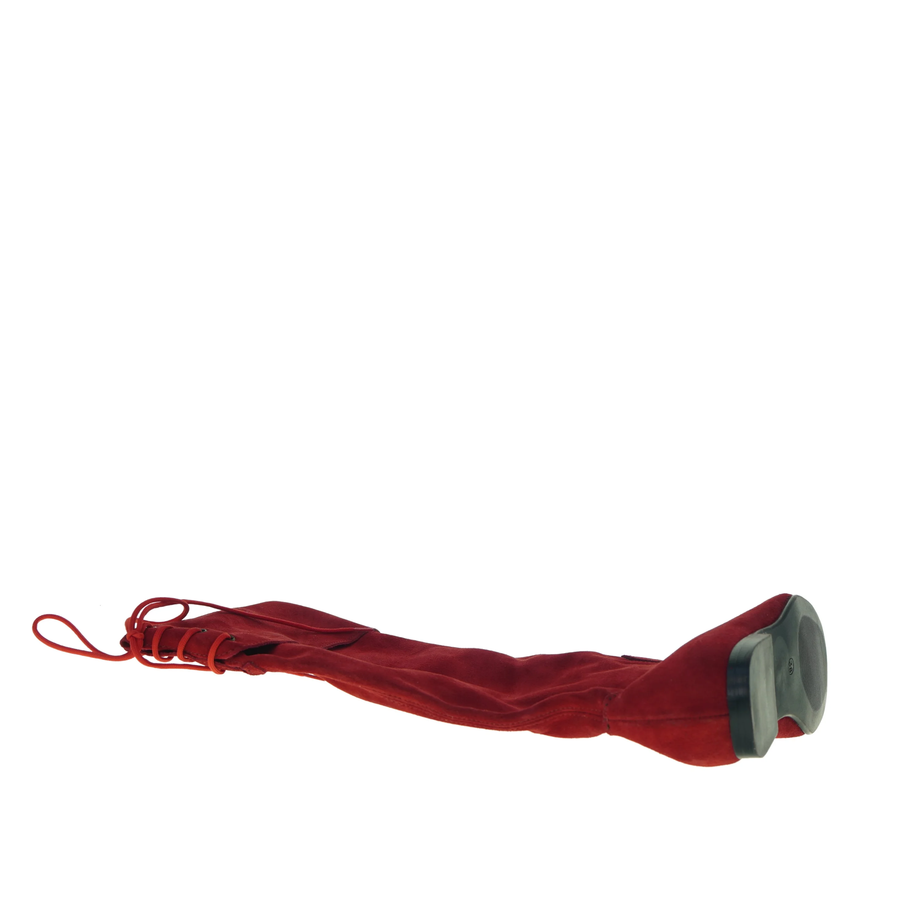 Lace-up støvler fra Milano (ruskind, str. 38 )