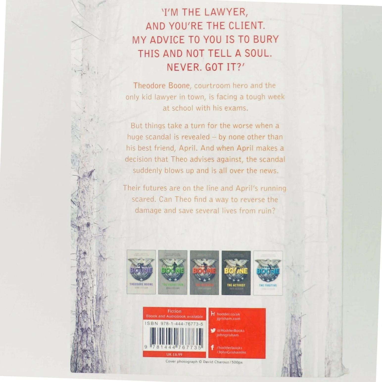 Theodore boone : The scandal af John Grisham (Bog)