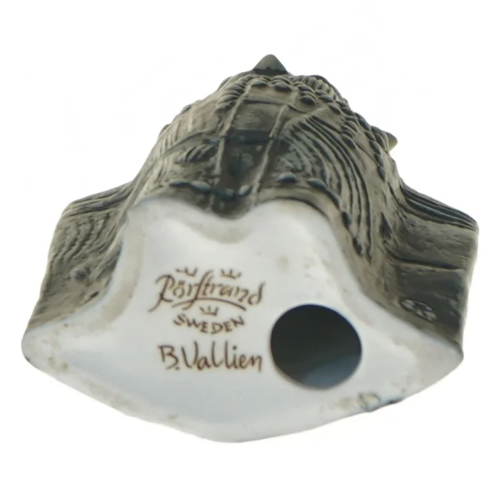 BERTIL VALLIEN. FIGUR, UGLE, RØRSTRAND.(str. 14,5 cm) (str. 14,5 cm)