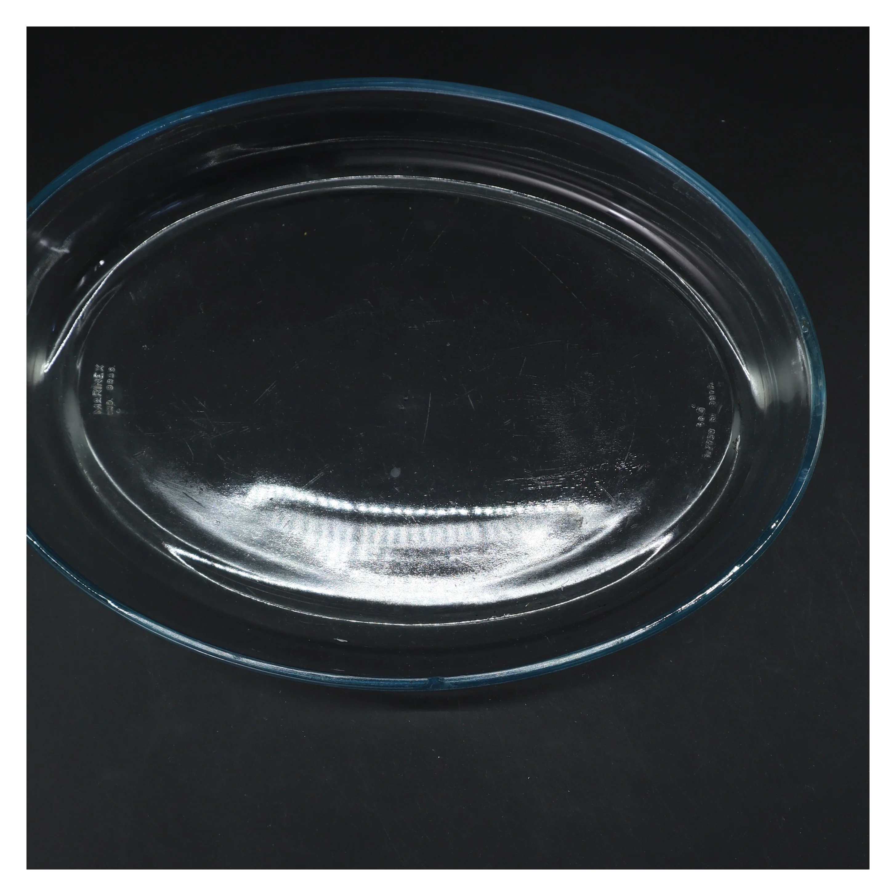 Glas bageform fra Marinex (str. 30x21 cm)