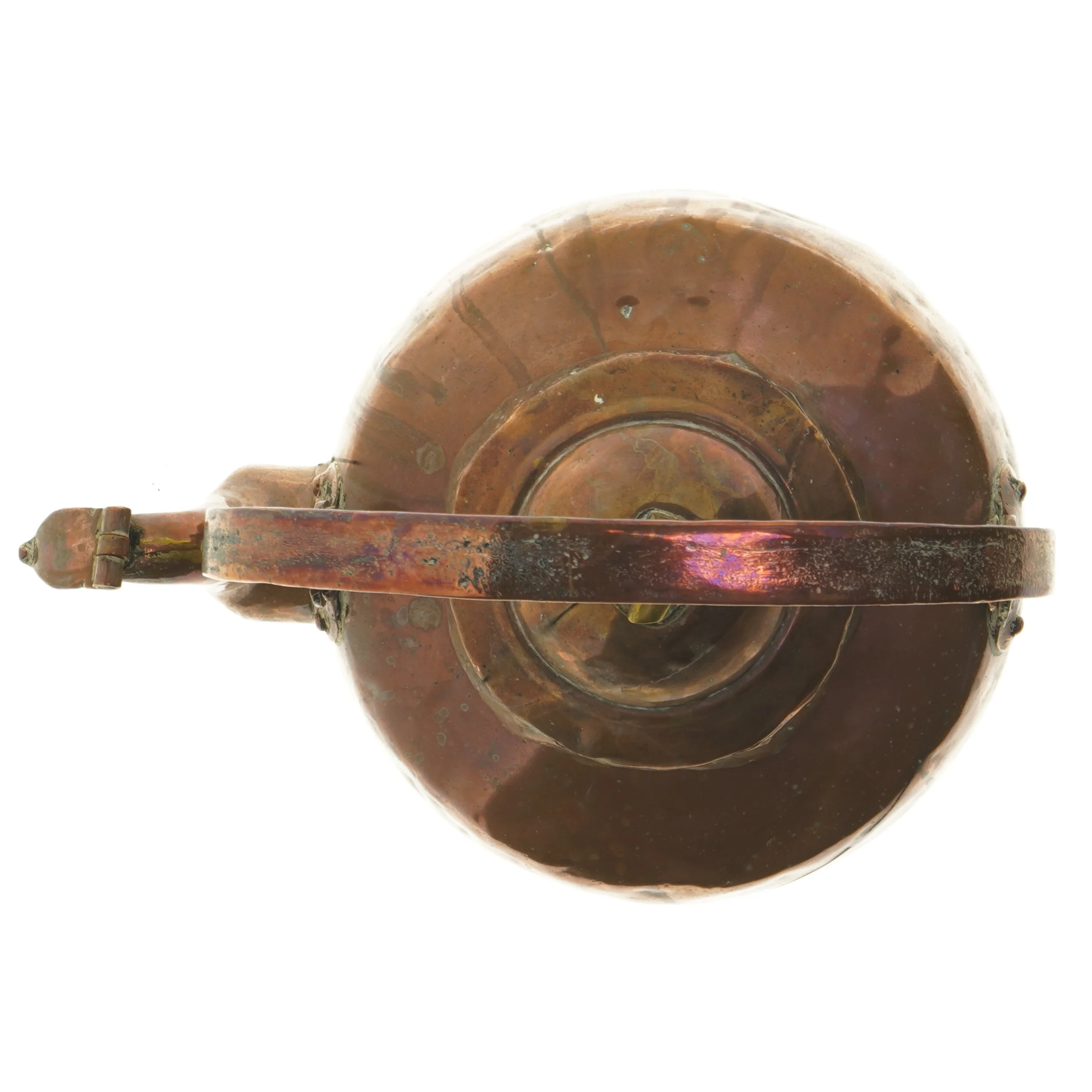 Kobber tekande (str. 27 cm)