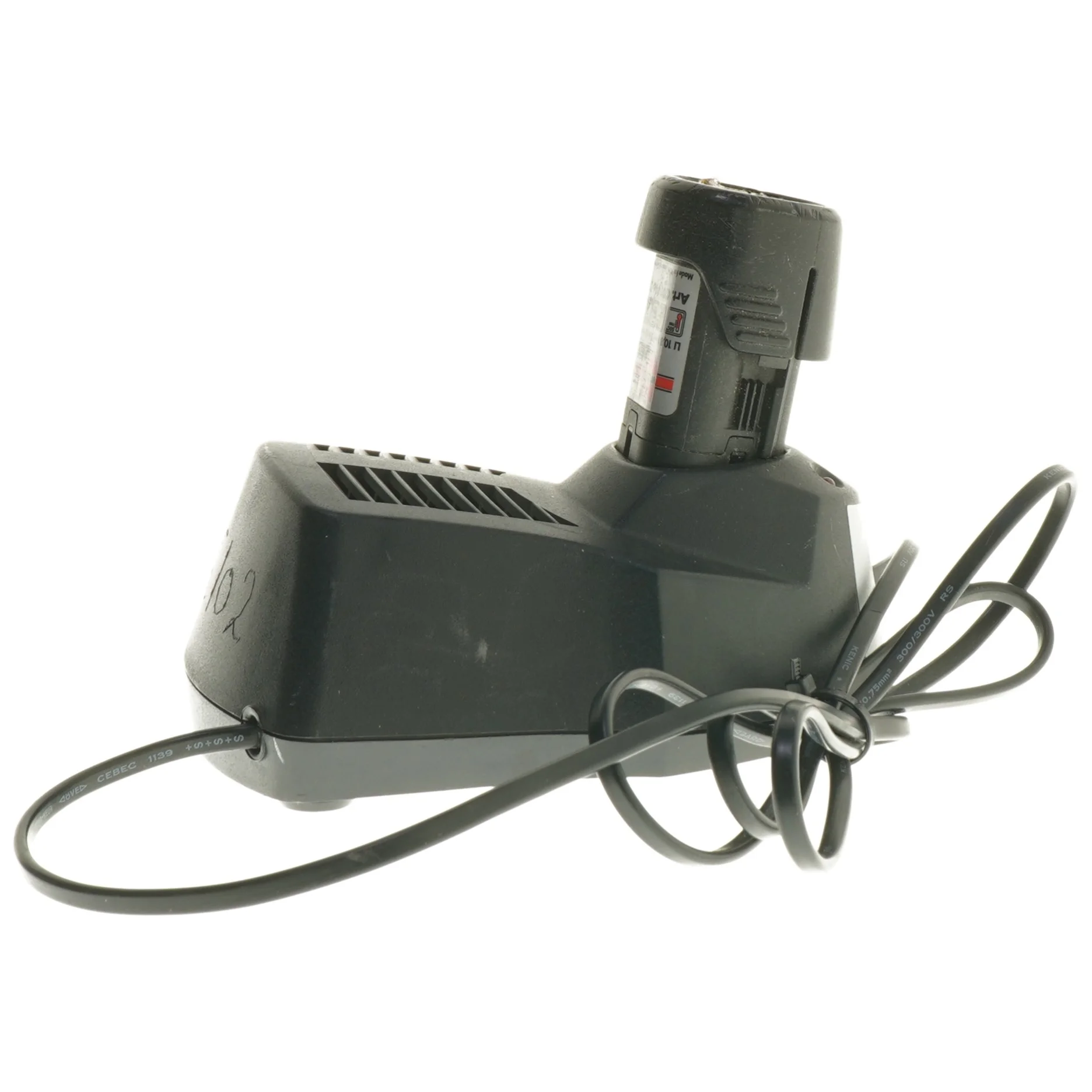 Batterioplader og batteri fra Wurth