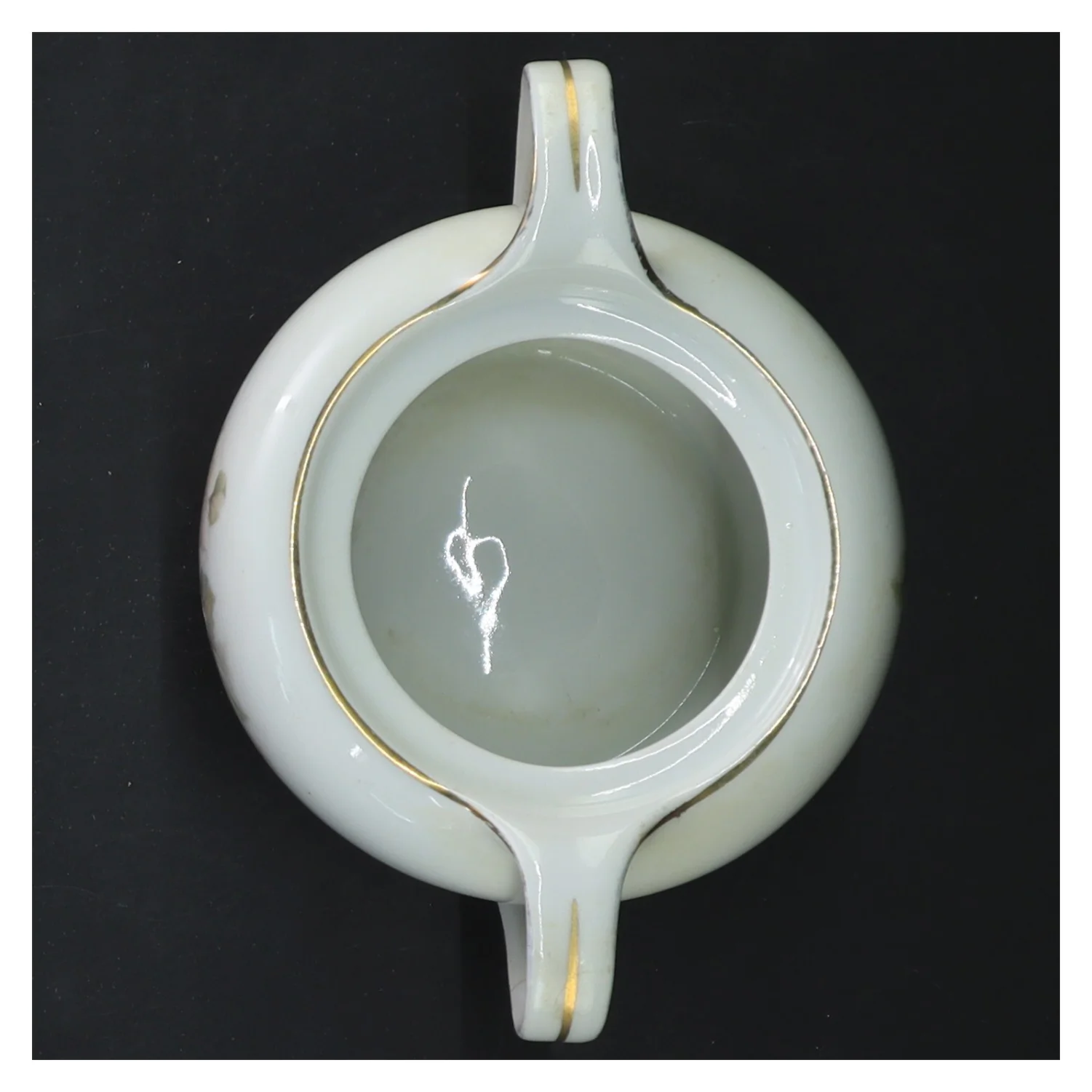 Porcelæn sukkerskål og mælkekande fra Bavaria (str. ø 10 cm og ø 12 cm)