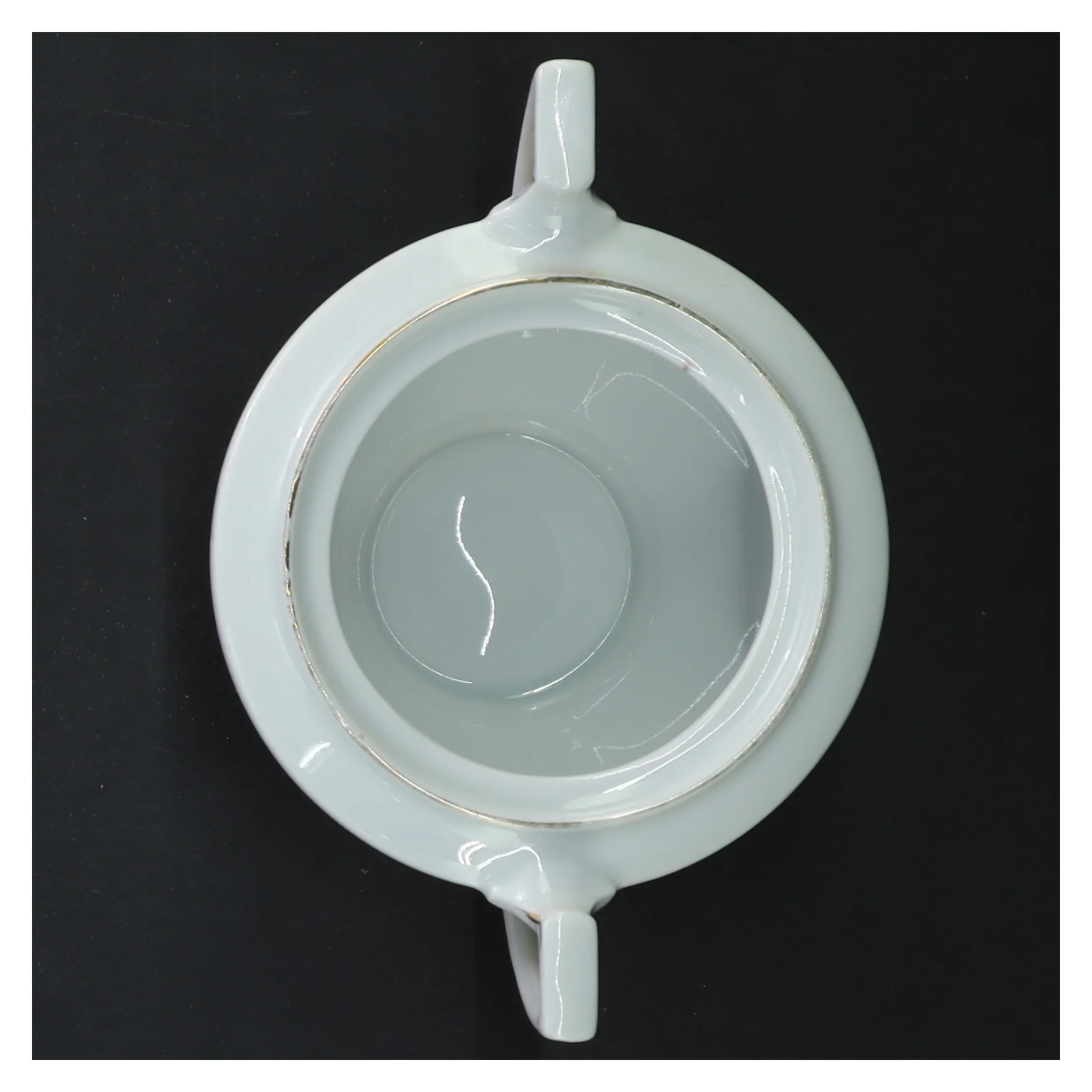 Porcelæn sukkerskål og mælkekande fra Bavaria (str. ø 10 cm og ø 12 cm)