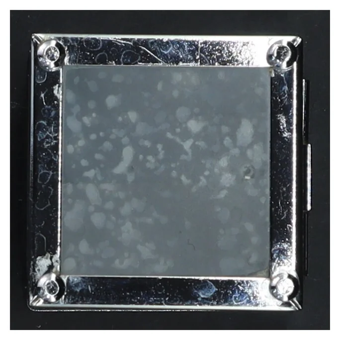 Glas smykkeæske (str. 6x6x3,5 cm)