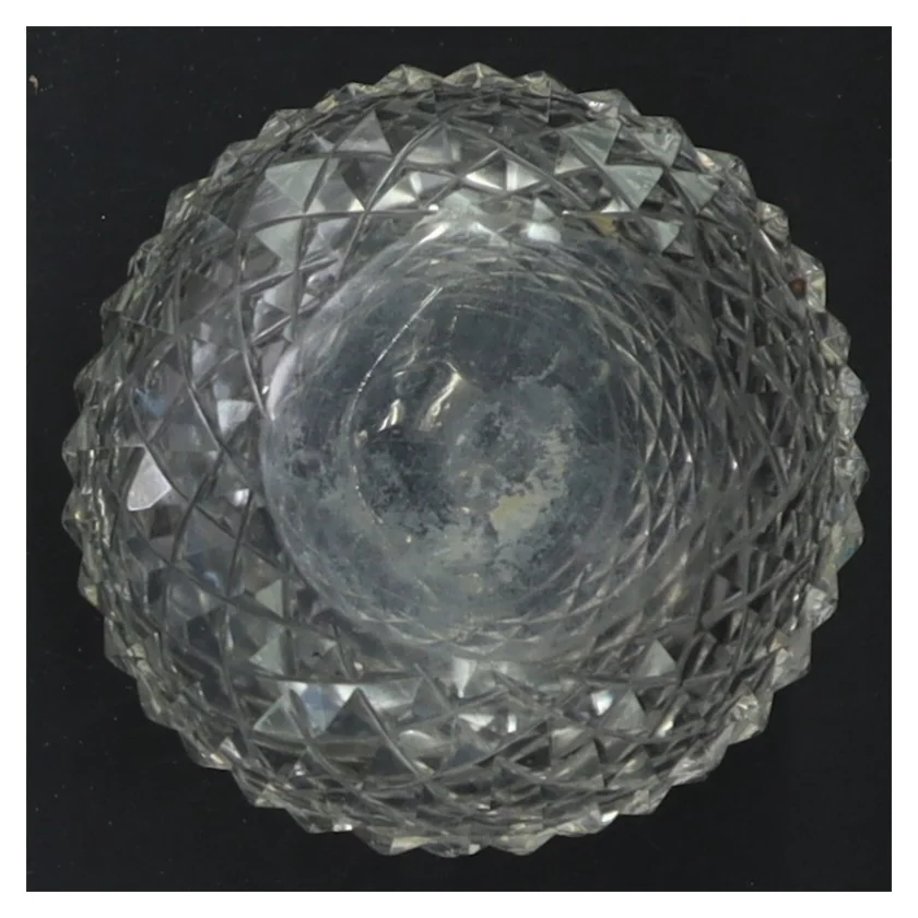 Glaskaraffel med prop (str. 12 cm)