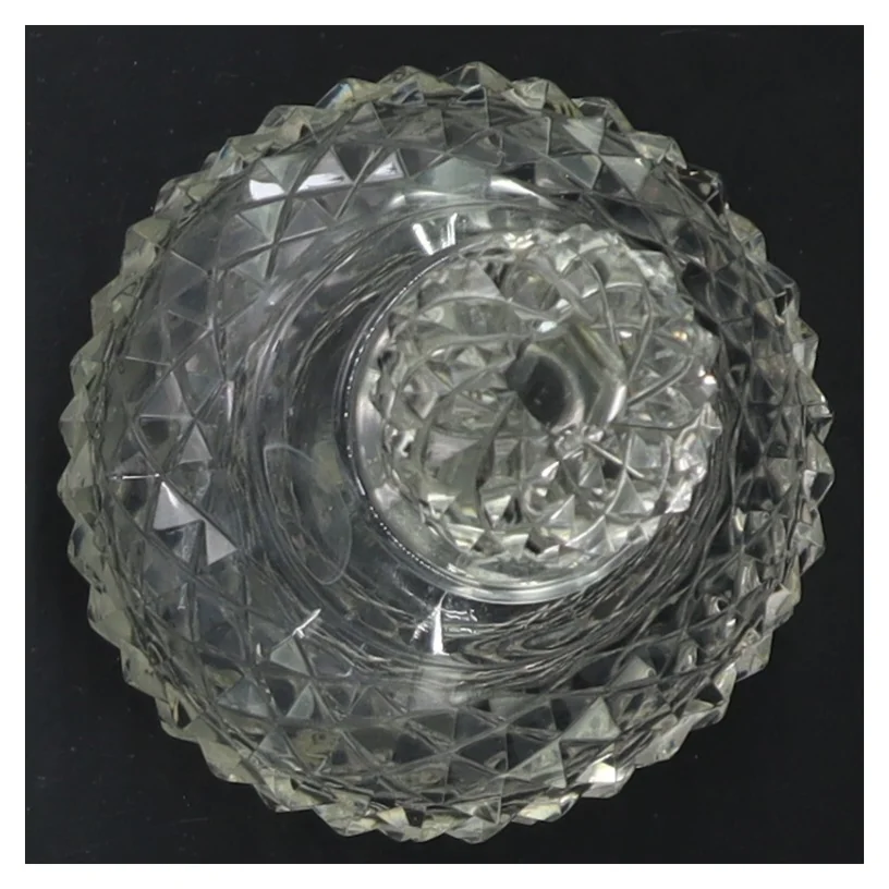 Glaskaraffel med prop (str. 12 cm)