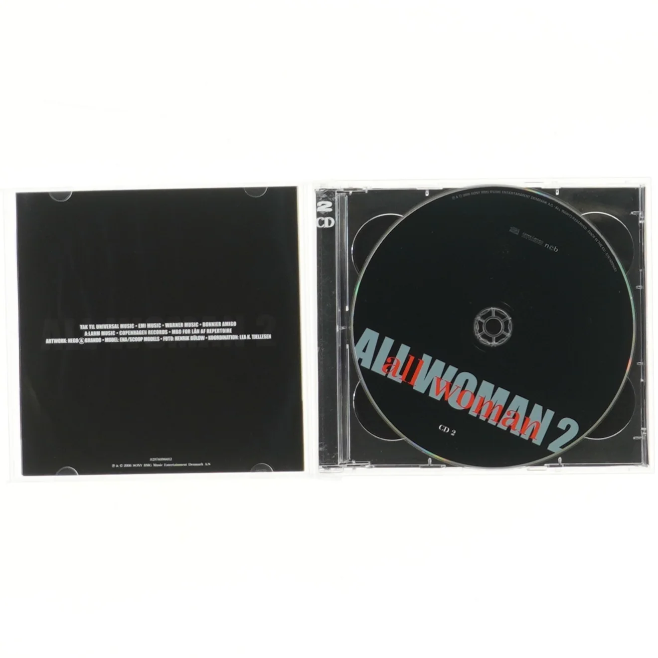 All Woman 2 CD fra Sony BMG