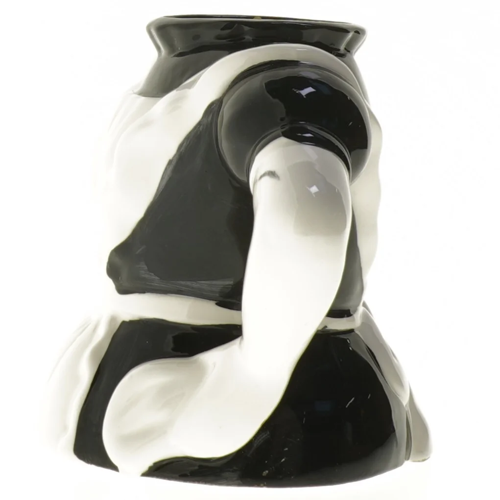 Keramisk vase i form af tjenestepige (str. 13x12x24 cm)