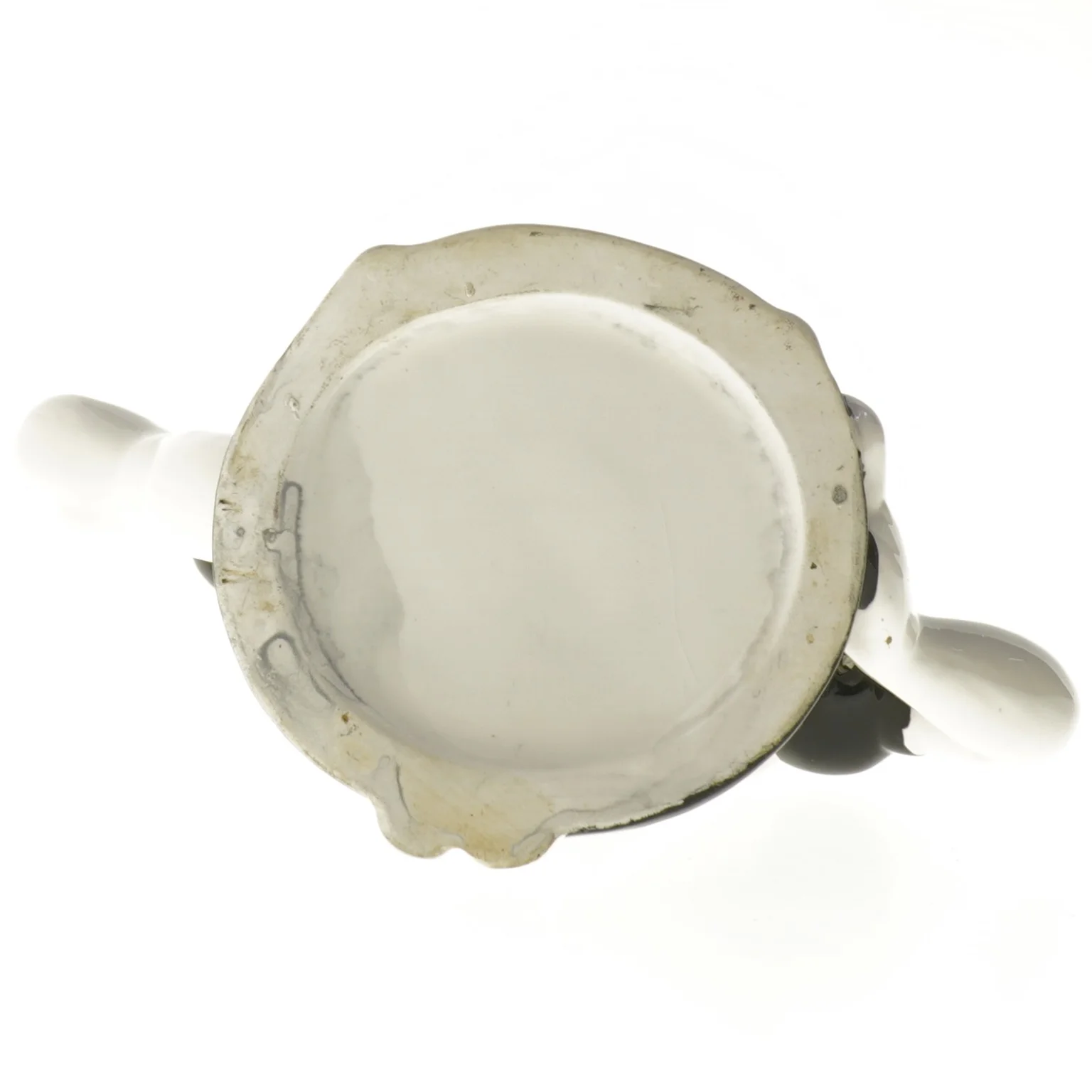 Keramisk vase i form af tjenestepige (str. 13x12x24 cm)