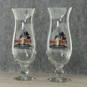 drinks glas fra Hard Rock Hurricane Copenhagen (str. 24 cm)