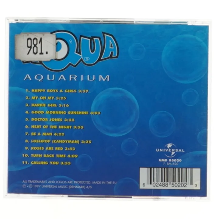 Aqua - Aquarium CD