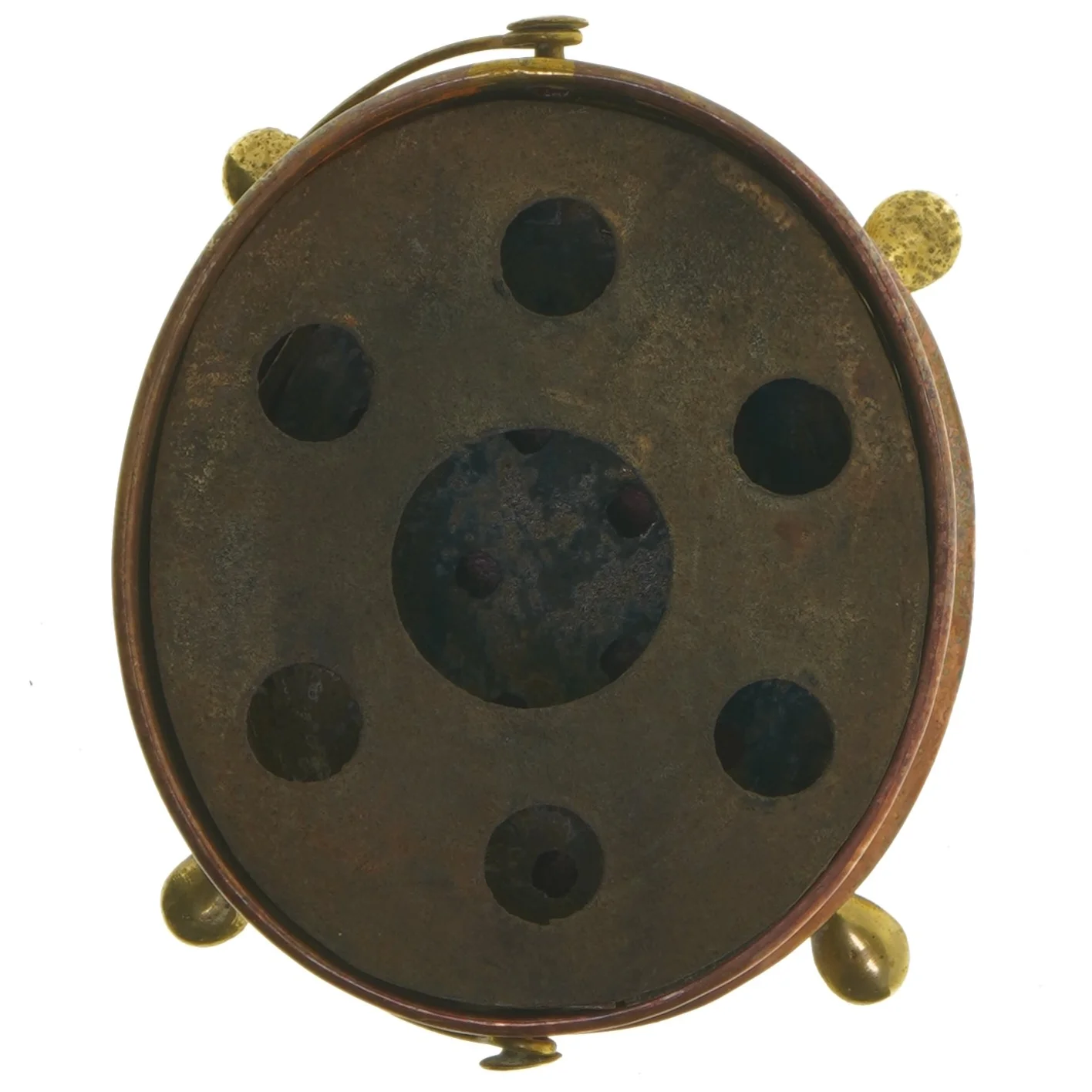 Antik kobber varmer (str. 11x12x16 cm)