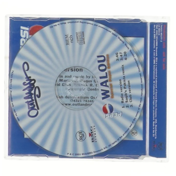Walou Special Pepsi Edition CD