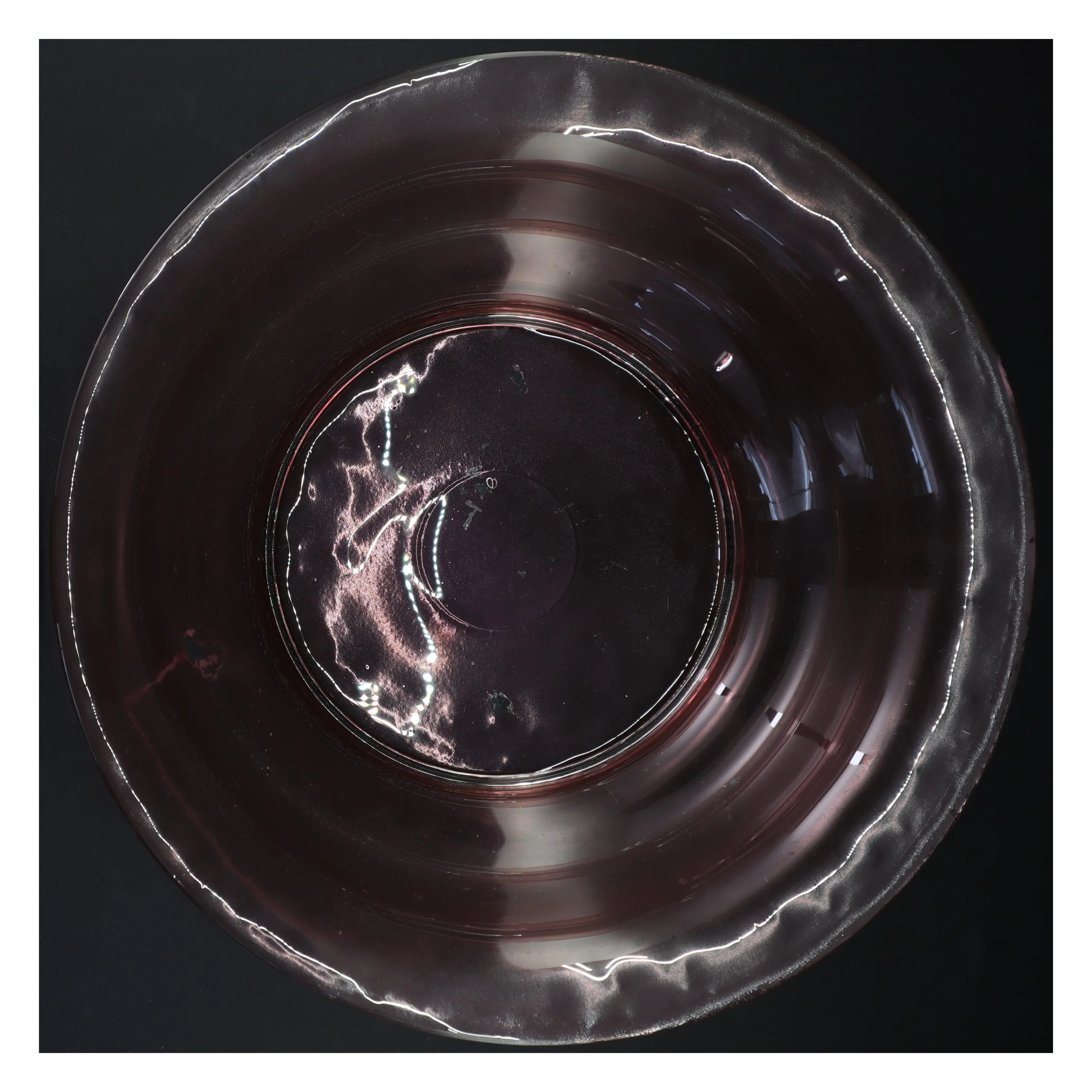 Glas skål (str. Ø 33,5 cm)