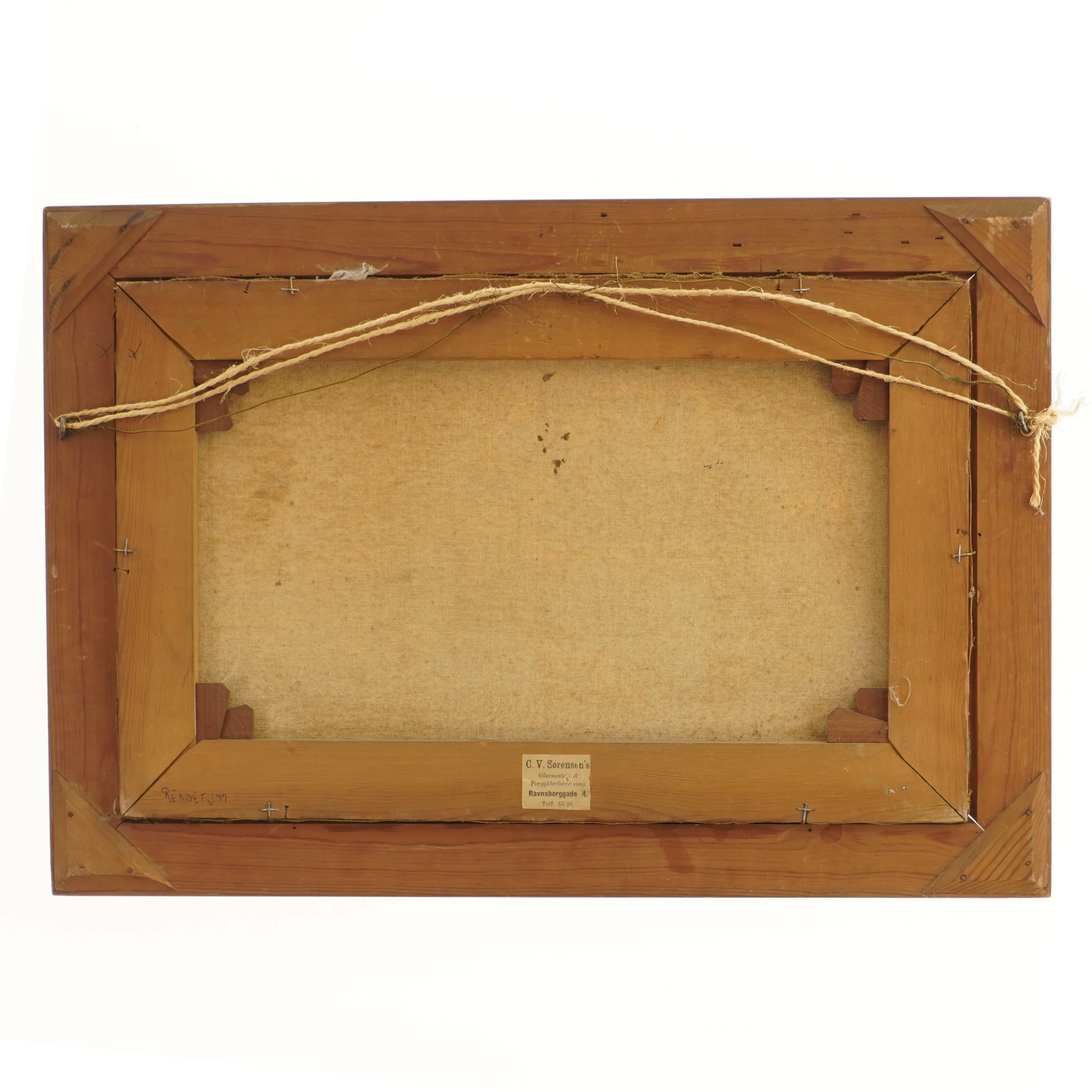 Maleri med indramning (str. 57x39 cm)