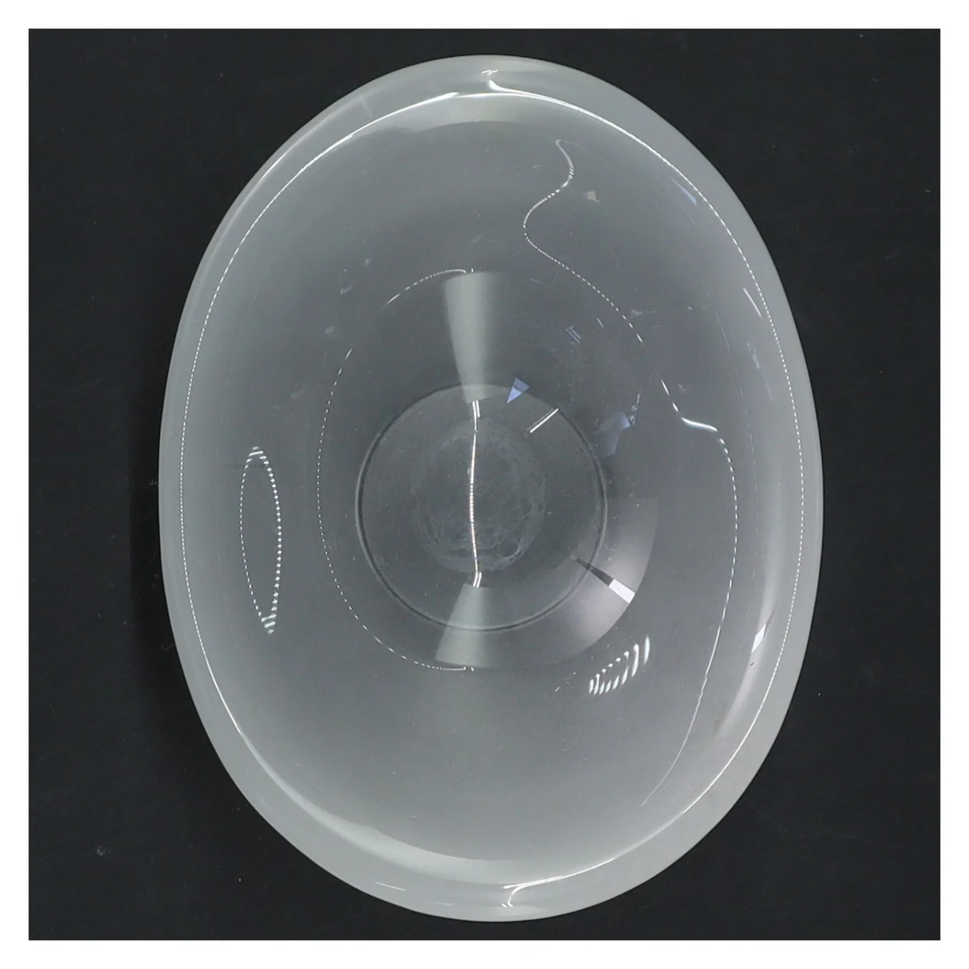 Glas skål, 13 cm (str. 13 cm)