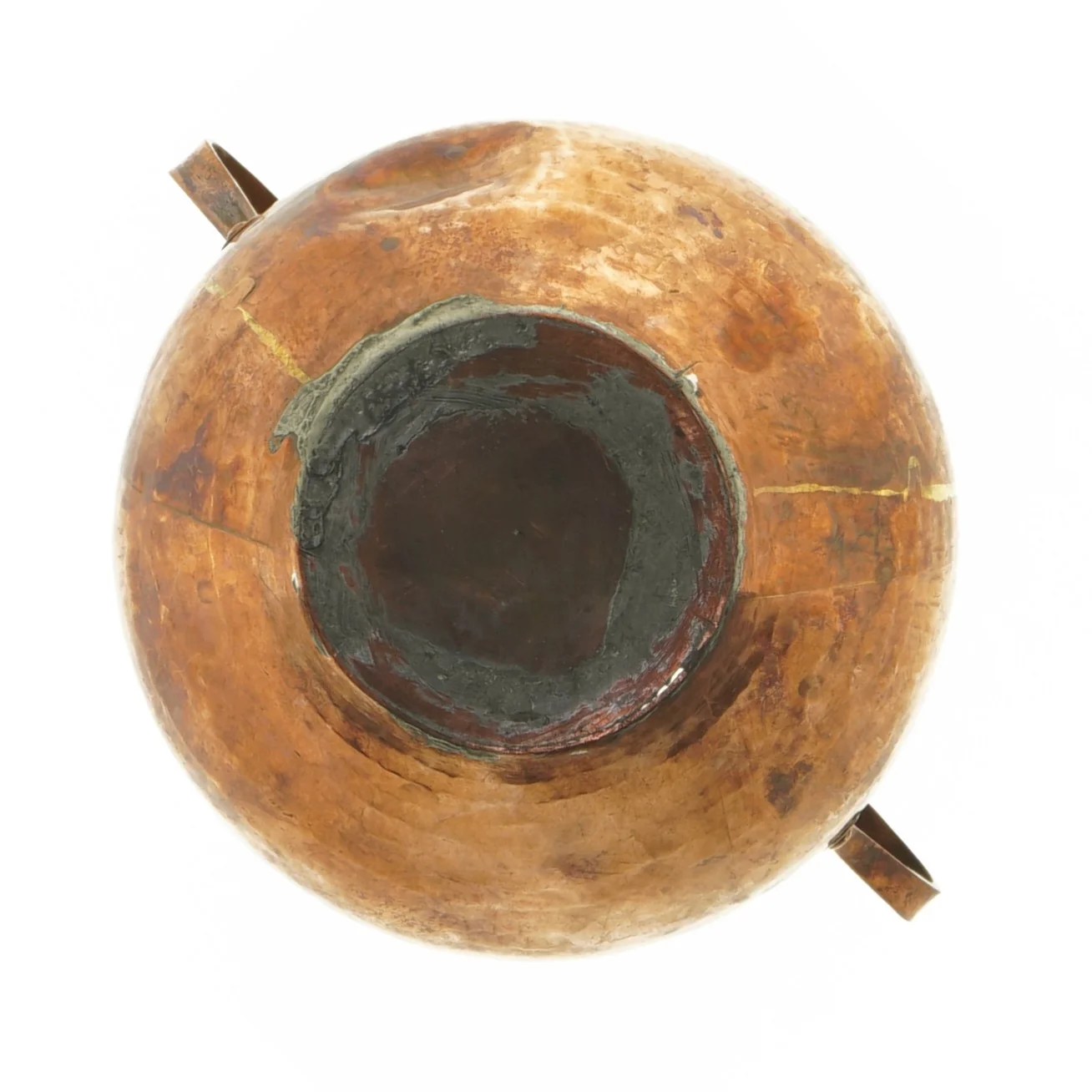 Kobbergryde med håndtag (str. Ø 13 cm)