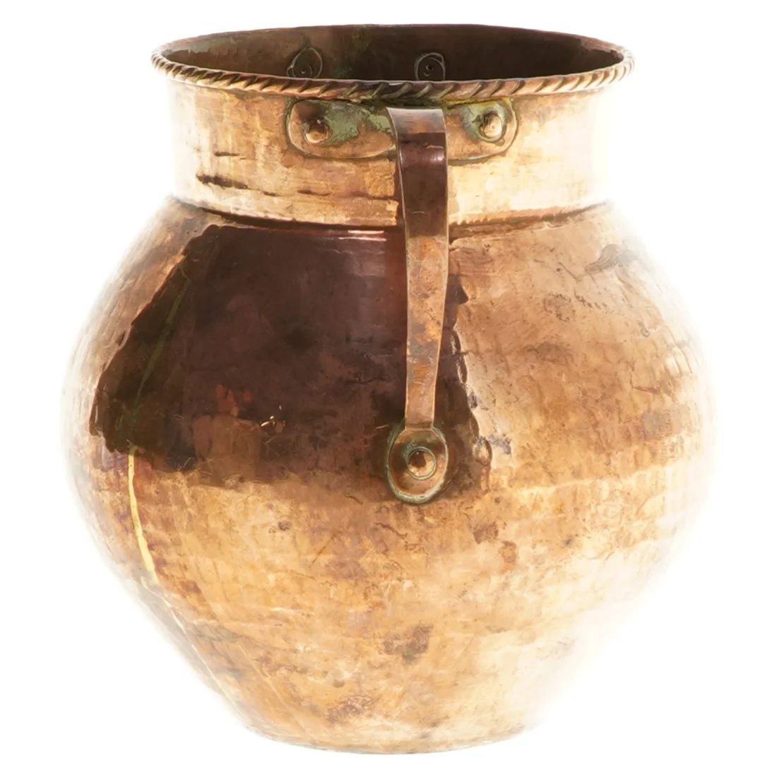 Kobbergryde med håndtag (str. Ø 13 cm)