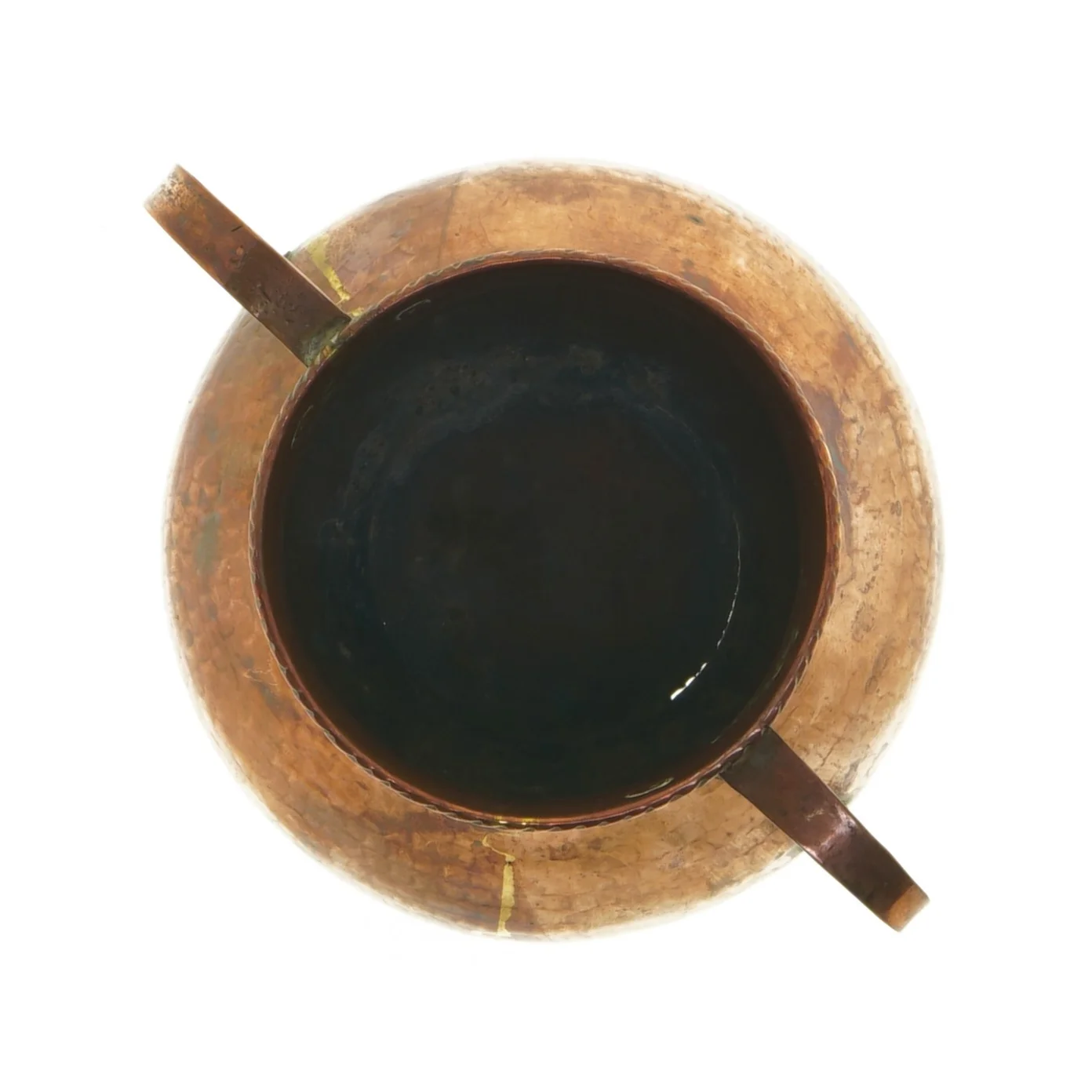 Kobbergryde med håndtag (str. Ø 13 cm)