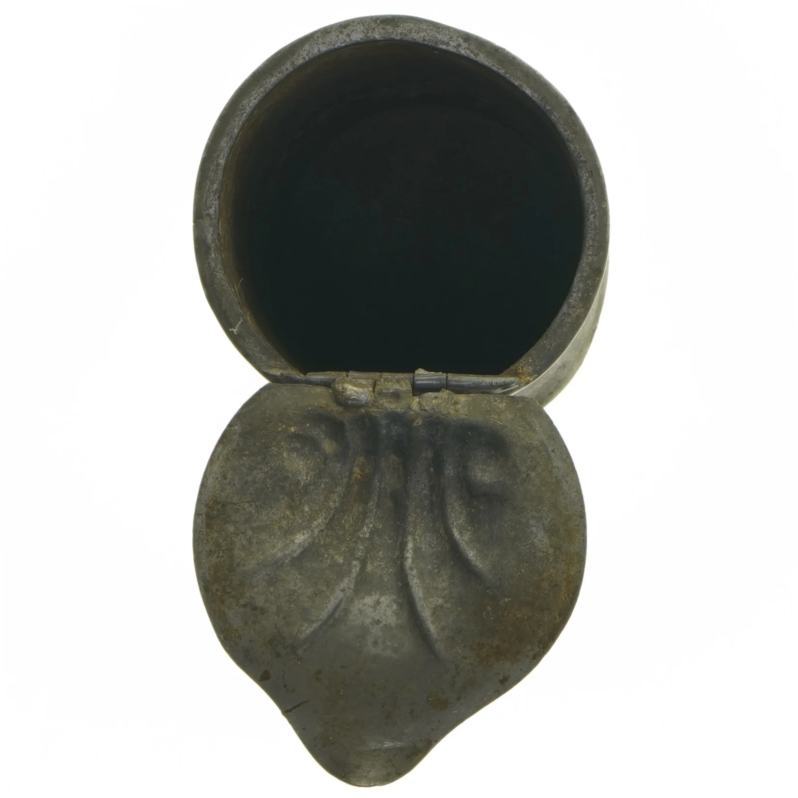 Antik kande med låg (str. 18 cm)