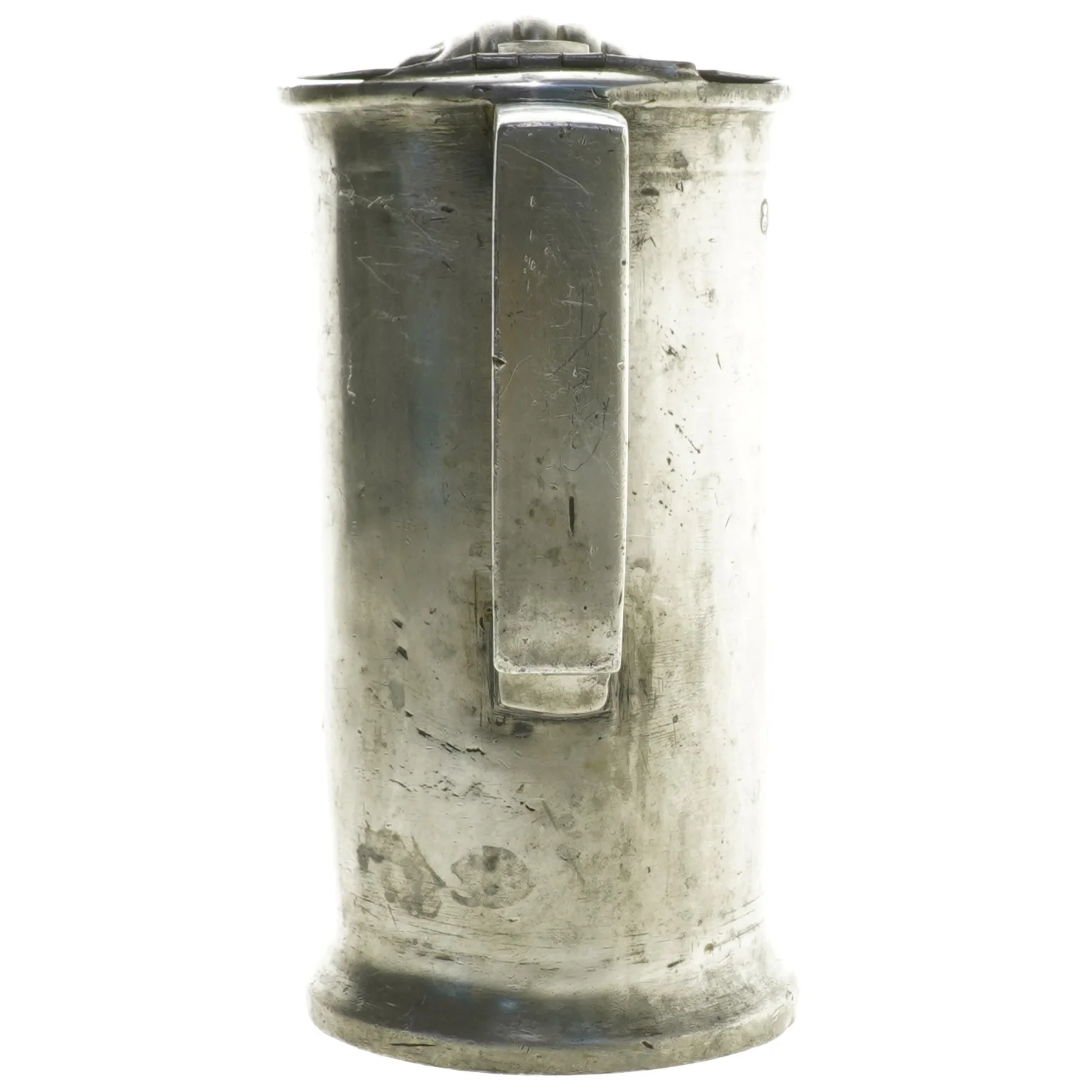 Antik kande med låg (str. 18 cm)