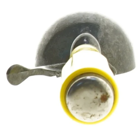 Isske med gul håndtag (str. 20 cm)