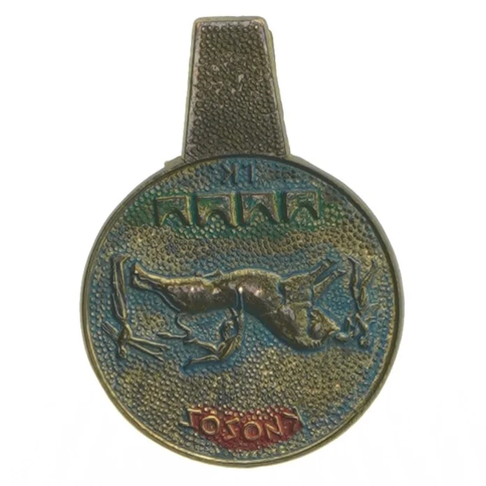 Metalklip med dekoration (str. 8,5 cm)