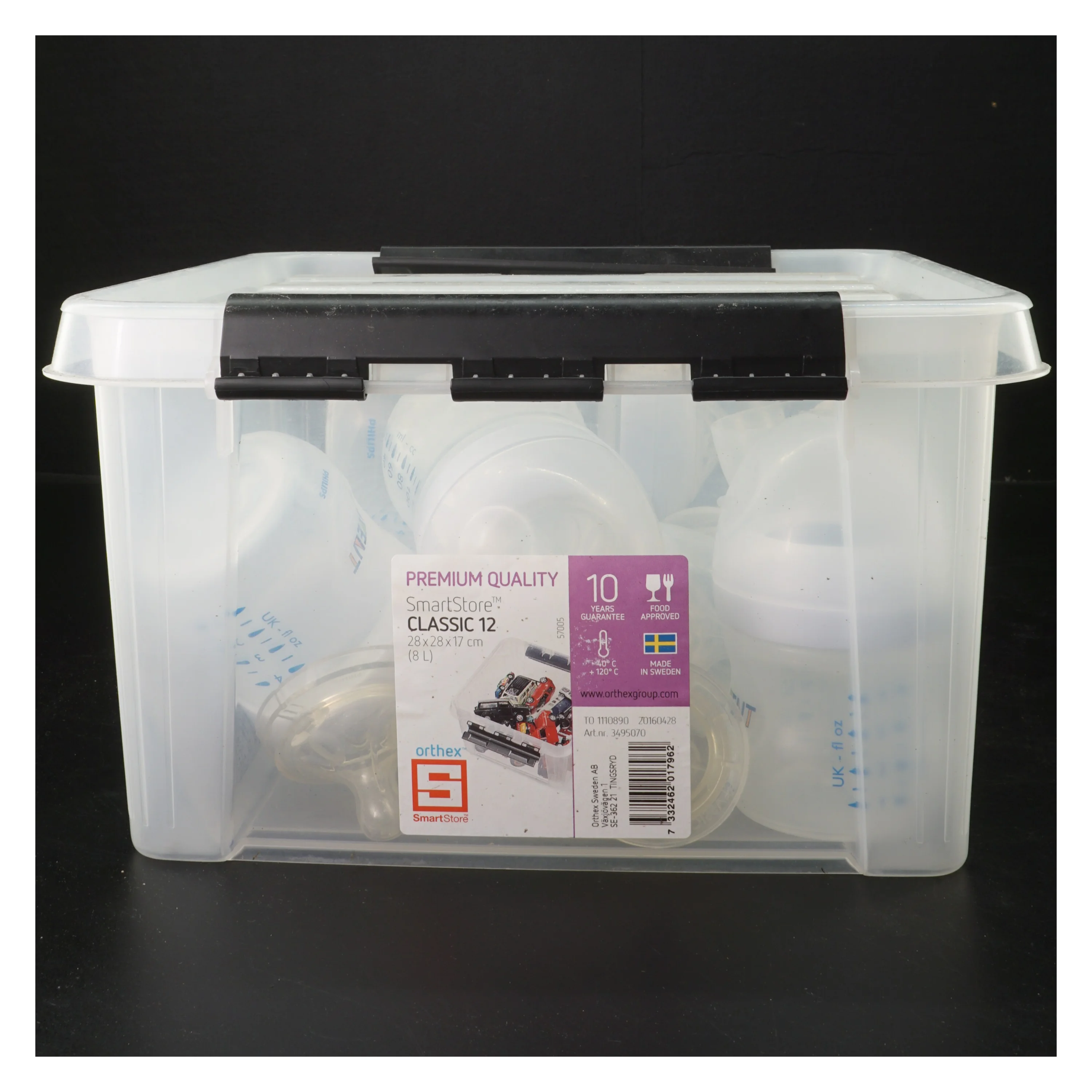 Avent sutteflasker og opbevaringsboks fra Philips Avent (str. 125-300 ml cm)