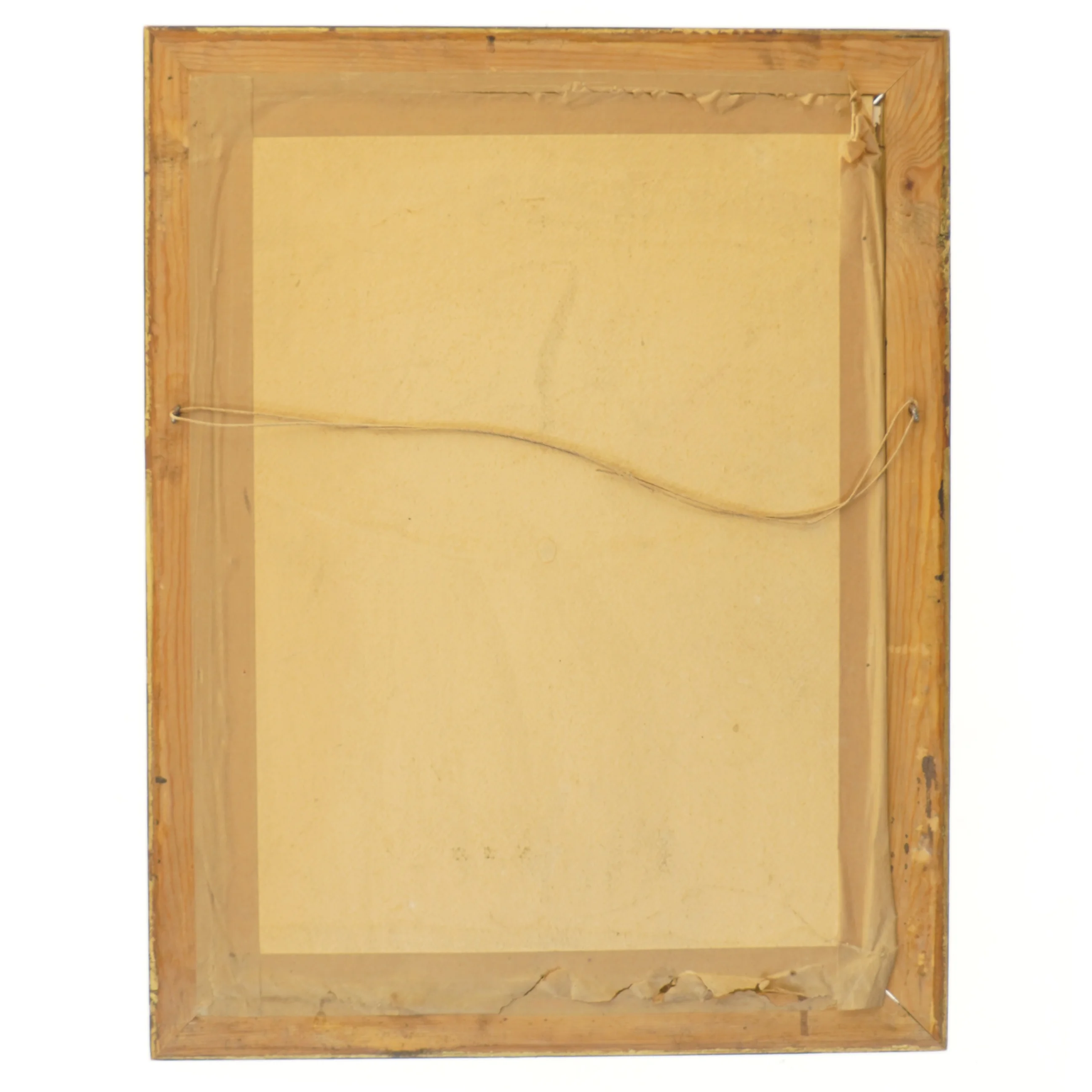 Indrammet vintage billede (str. 49x38 cm)