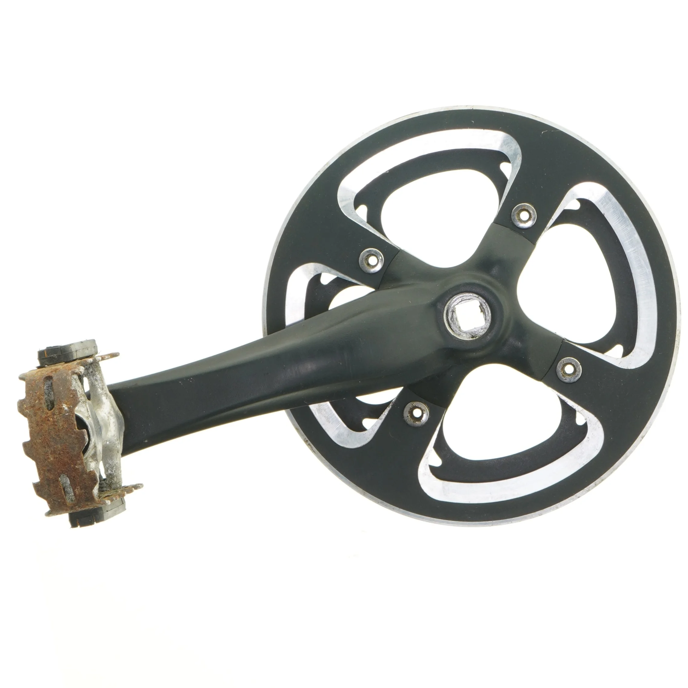 Cykelkranksæt med pedaler (kun højre arm) (str. 28. x 20 cm)