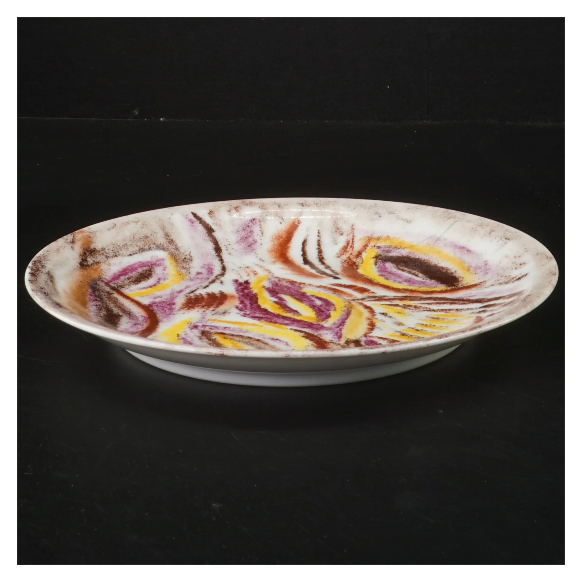 Dekorativ porcelænsfad Ø 21 cm fra Arzberg (str. Ø 21 cm)