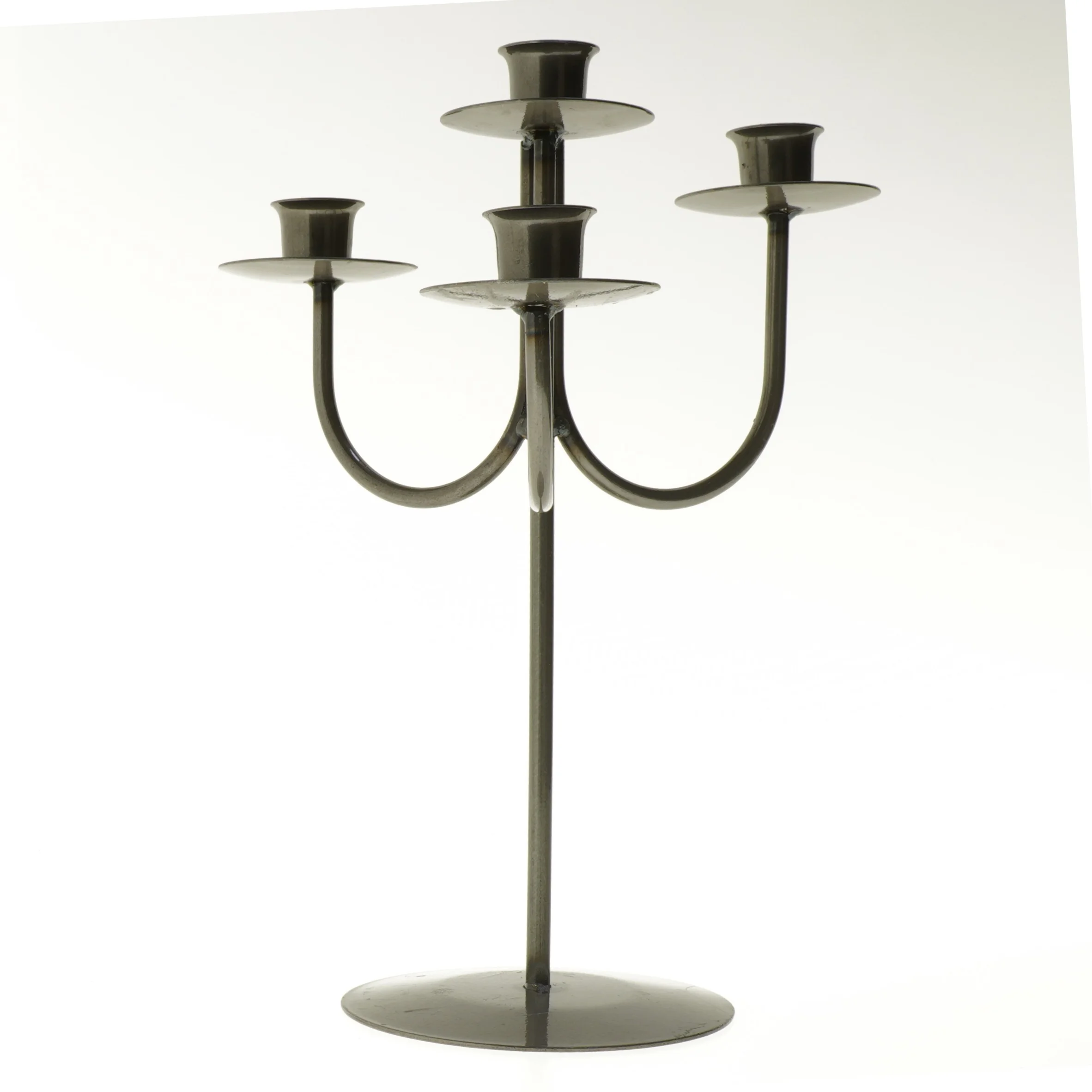 Lysestage med fire holdere (str. 31 cm)