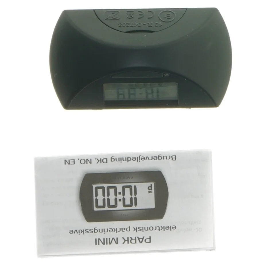 Elektronisk parkeringsskive (str. 8 cm)