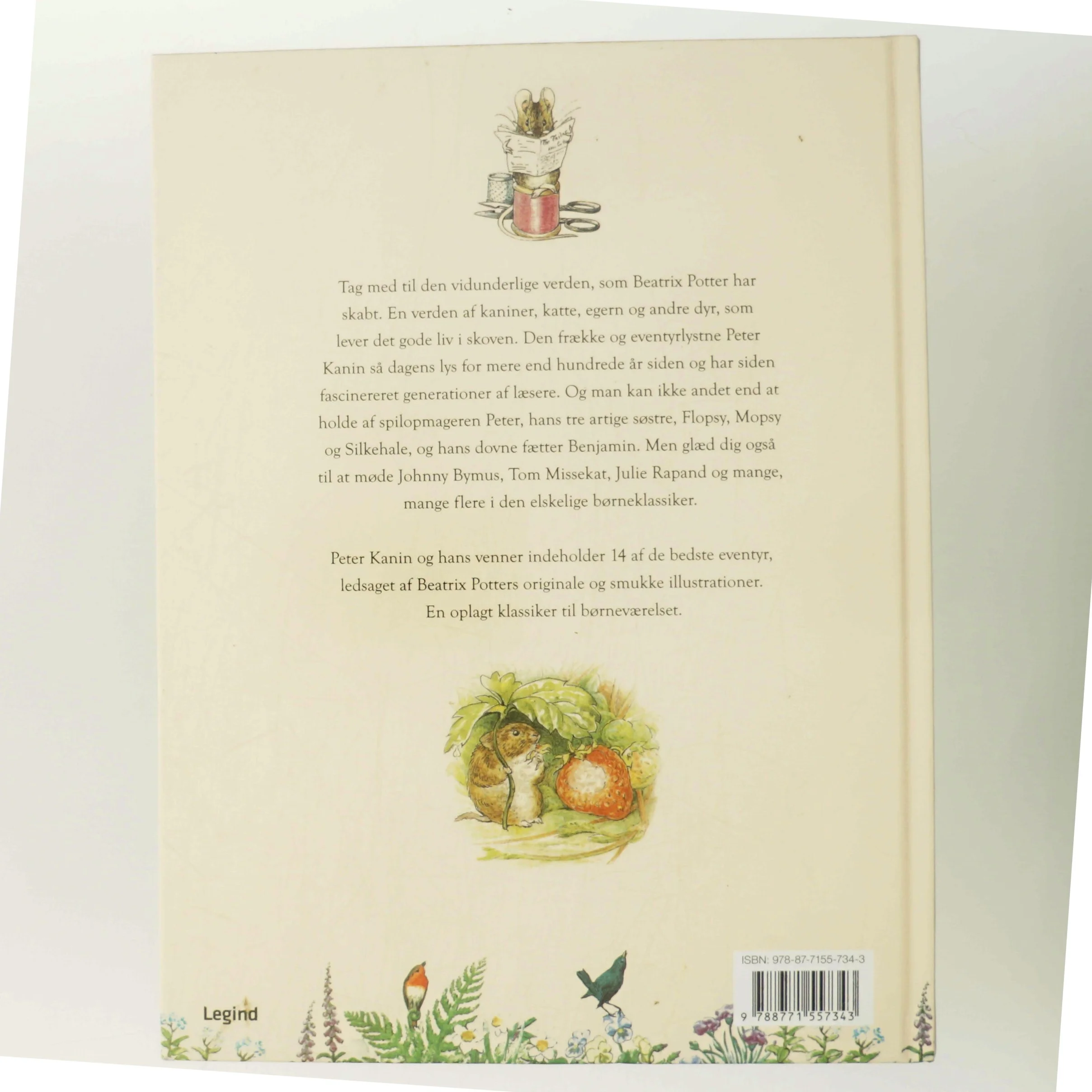 Peter Kanin og hans venner : klassiske eventyr af Beatrix Potter (Bog)