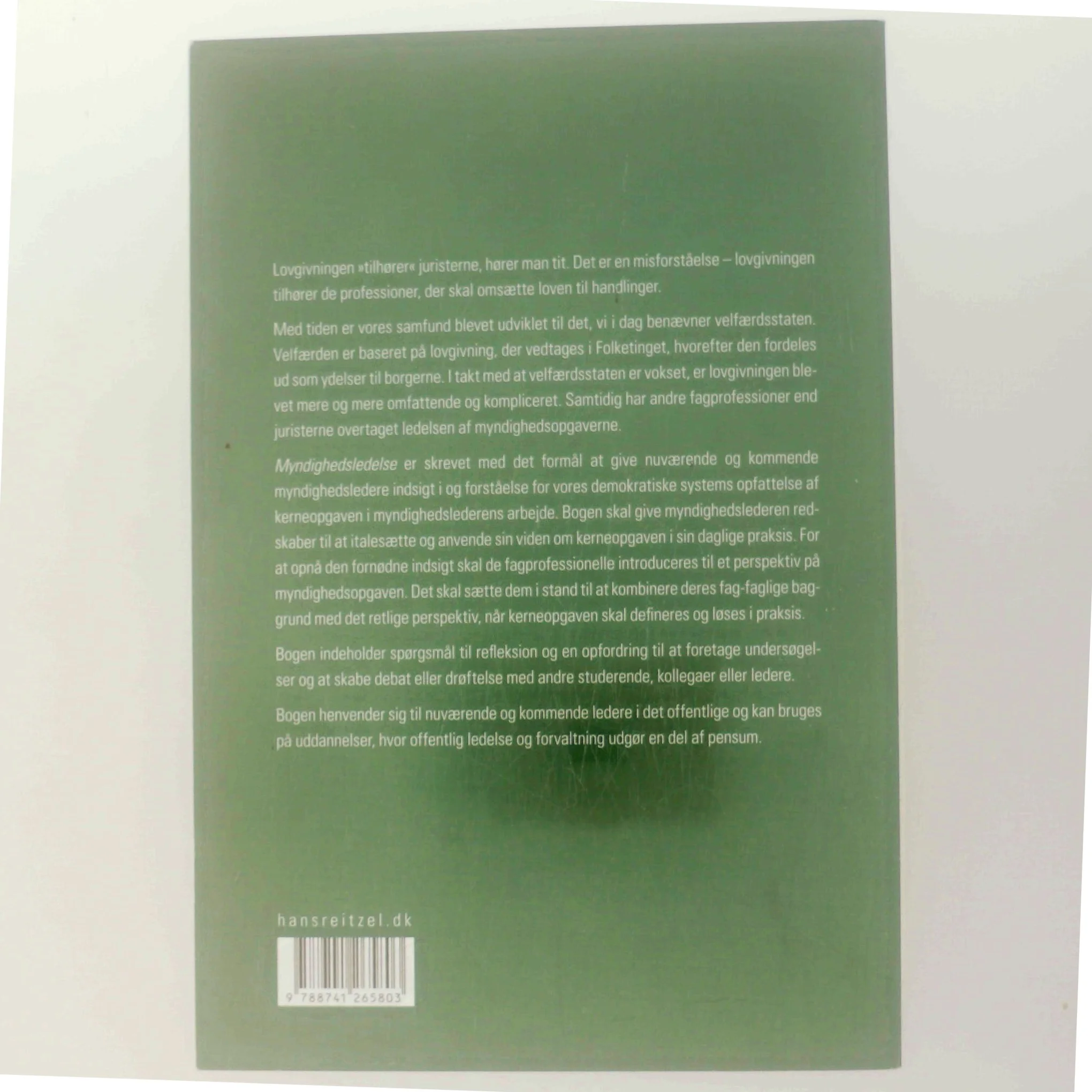 Myndighedsledelse af Pernille Lykke Dalmar (Bog)